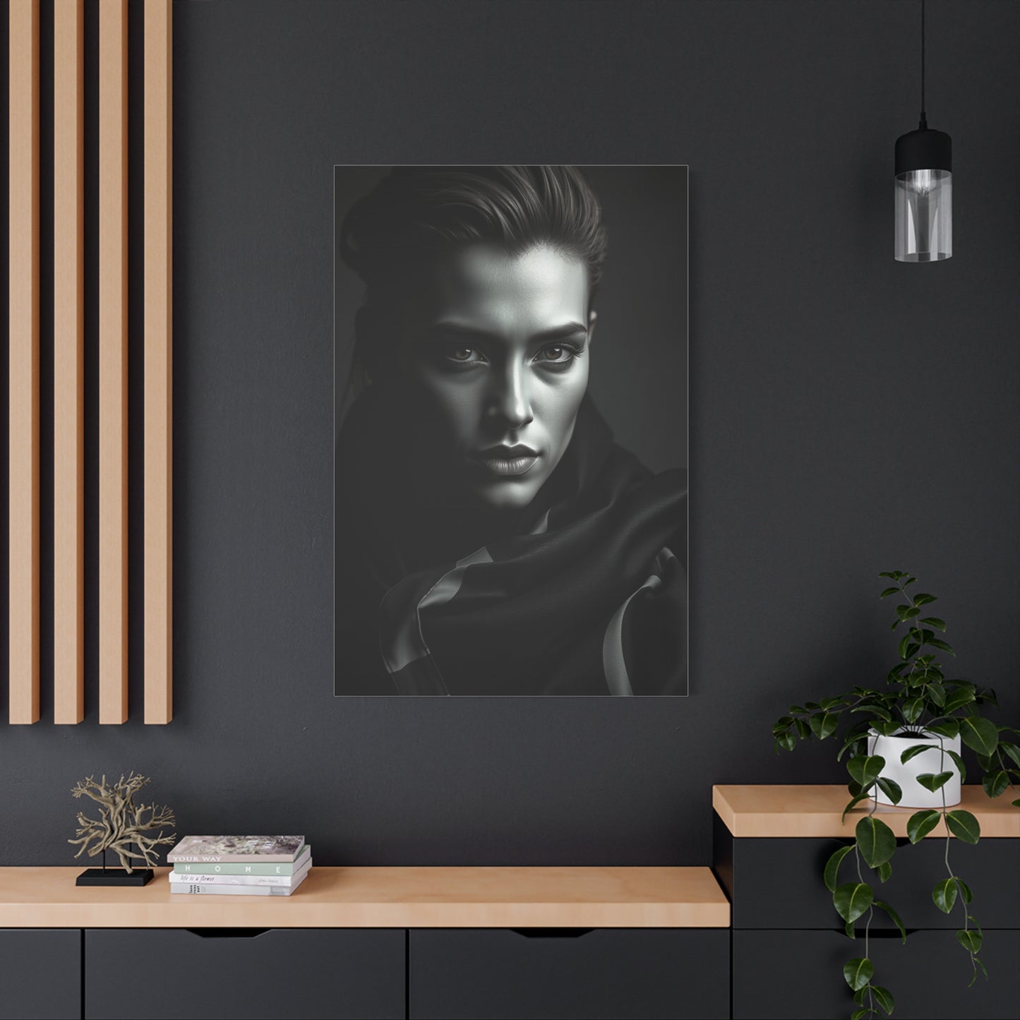 Black White and Gold Art Supreme Gallery Wall Art & Canvas Print