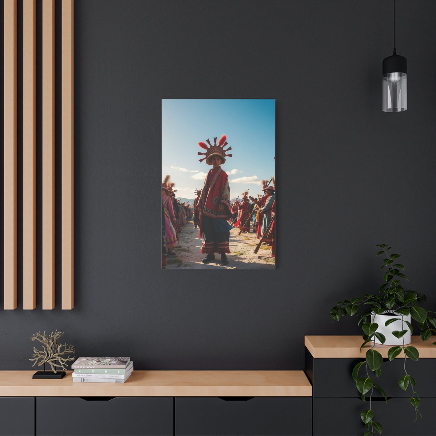 Folk Art Luxury Canvas Wall Art & Canvas Print