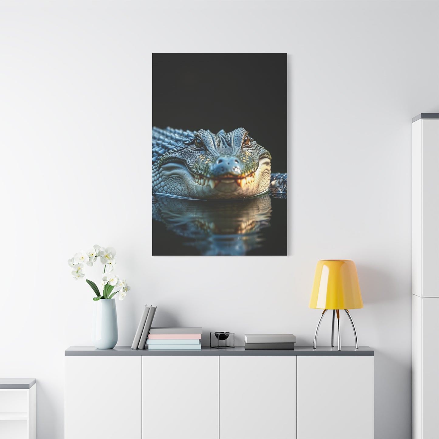 Crocodile & Alligator Art Refined Canvas Wall Art & Canvas Print