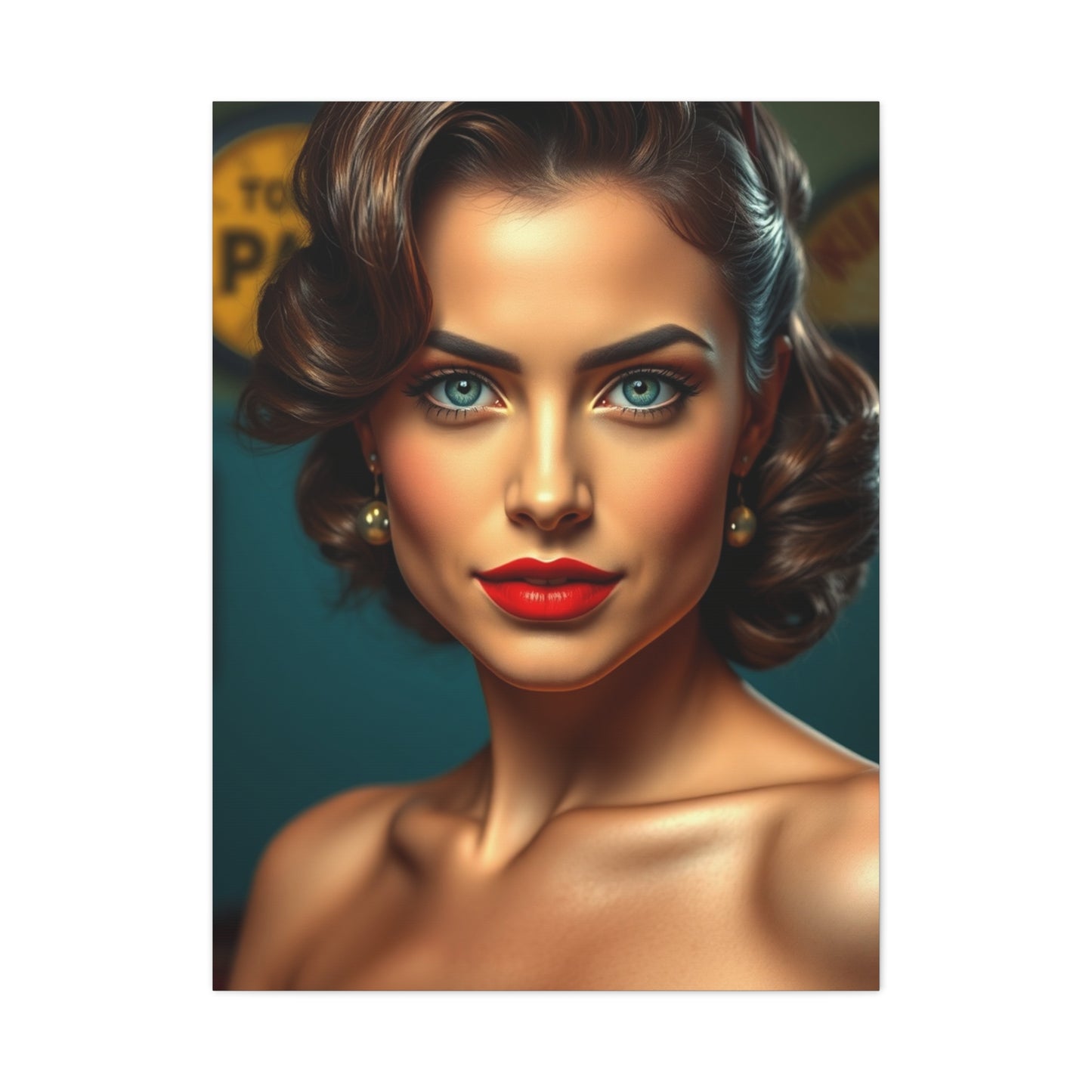 Pin-Ups Art Refined Canvas Wall Art & Canvas Print