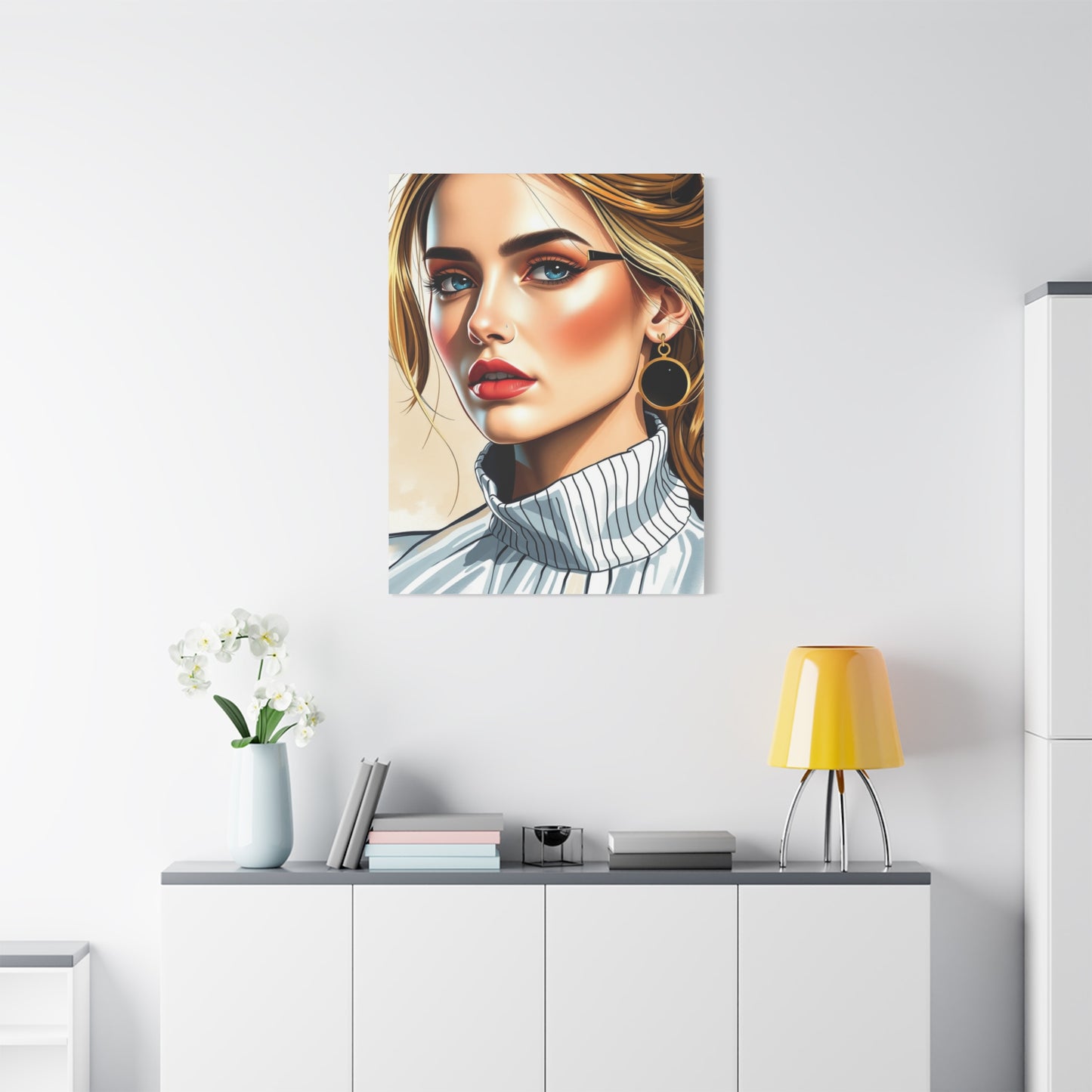 Supreme Fashion Illustration & Drawings Art Collection Wall Art & Canvas Print