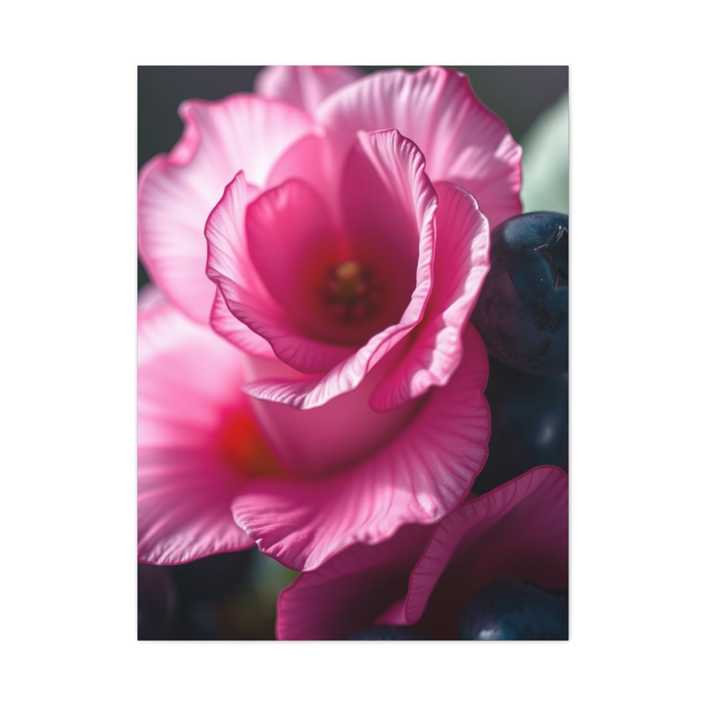 Elite Blush and Blueberry Art Vision Wall Art & Canvas Print