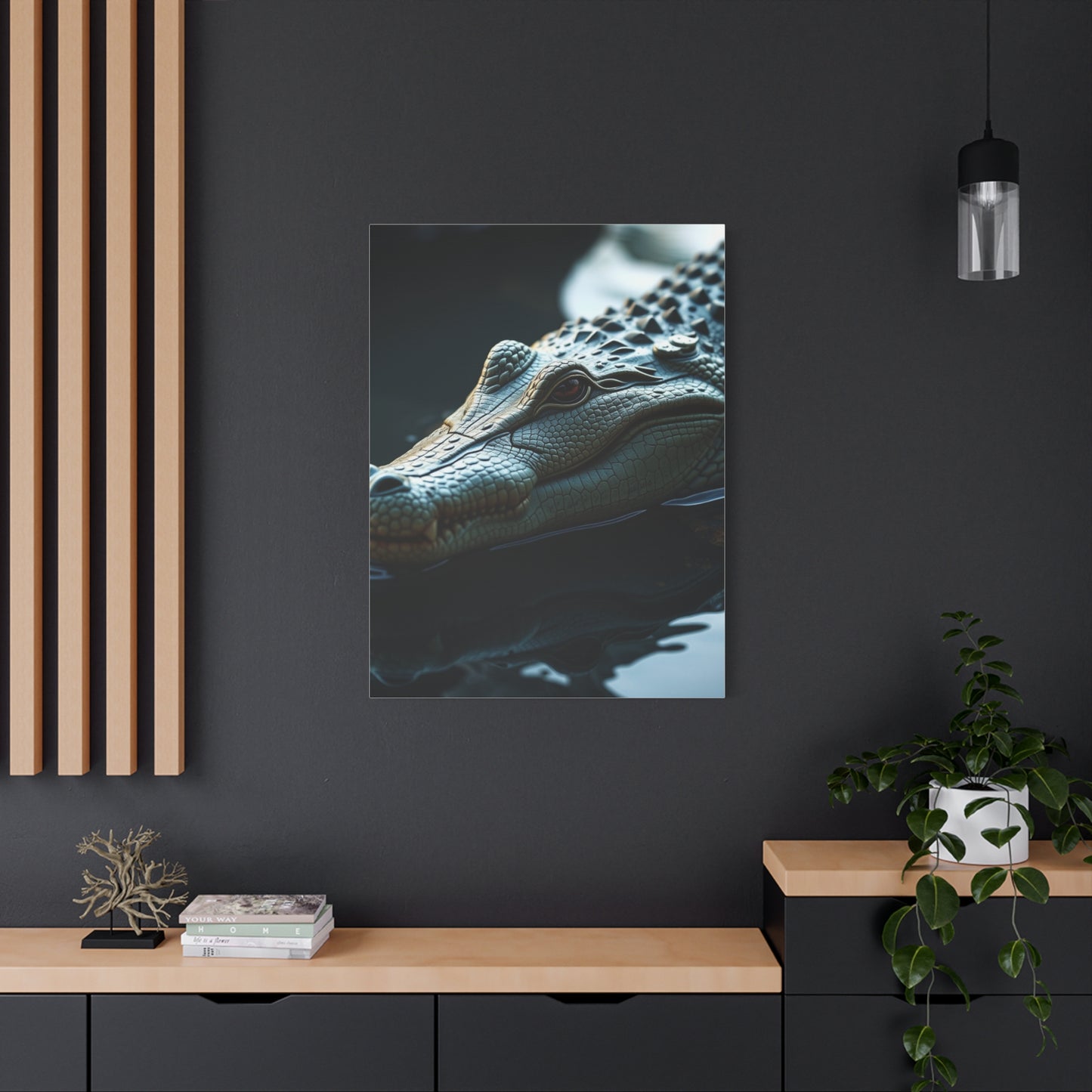 Vision Crocodile & Alligator Art Art Wall Art & Canvas Print