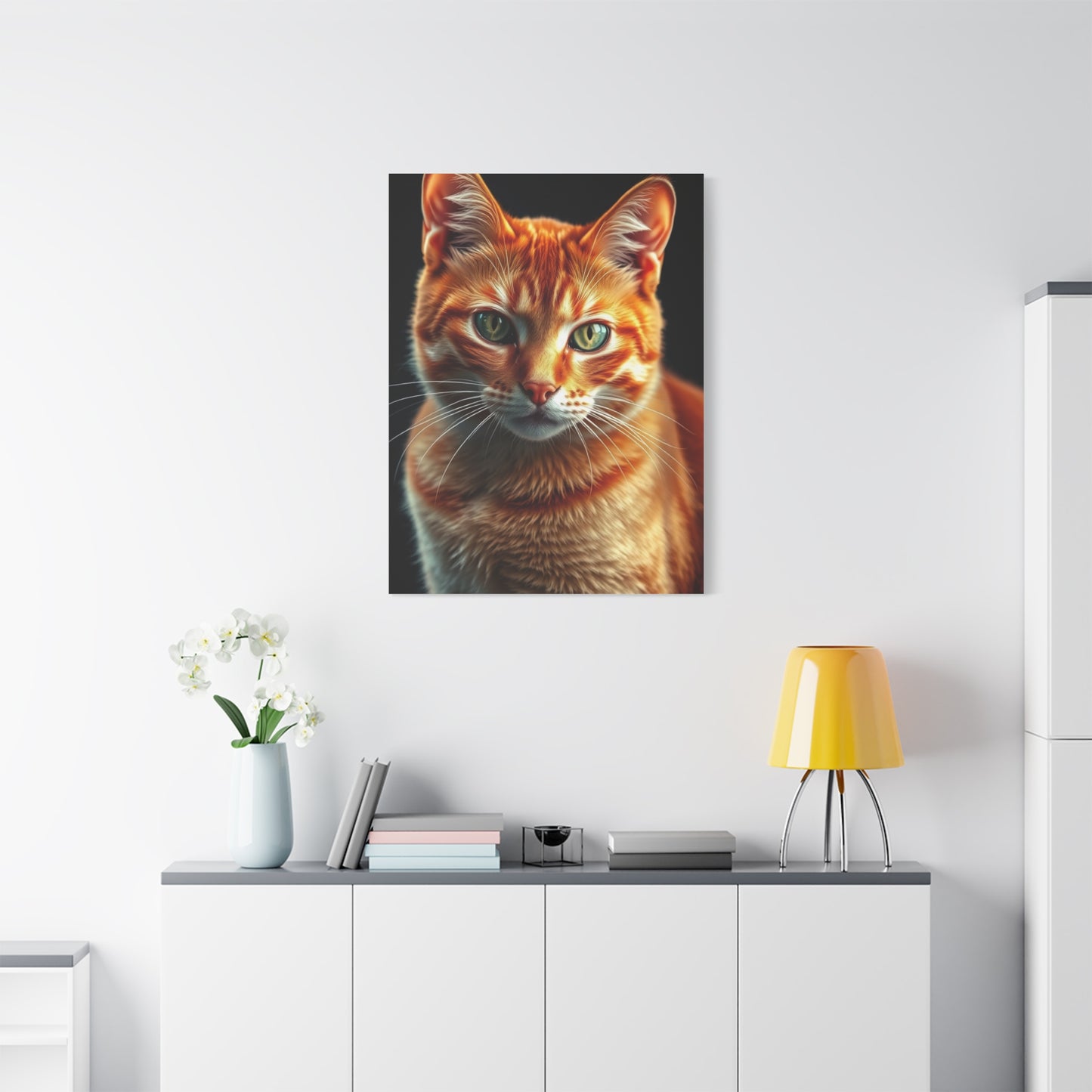 Supreme Orange Cat Art Collection Wall Art & Canvas Print
