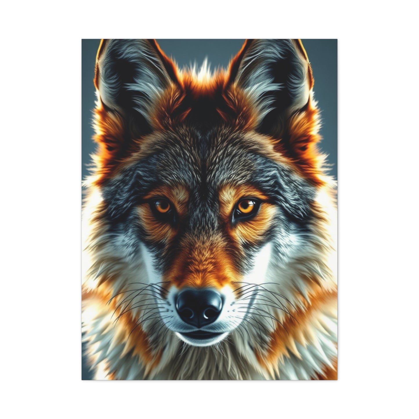 Vision Coyote Art Art Wall Art & Canvas Print