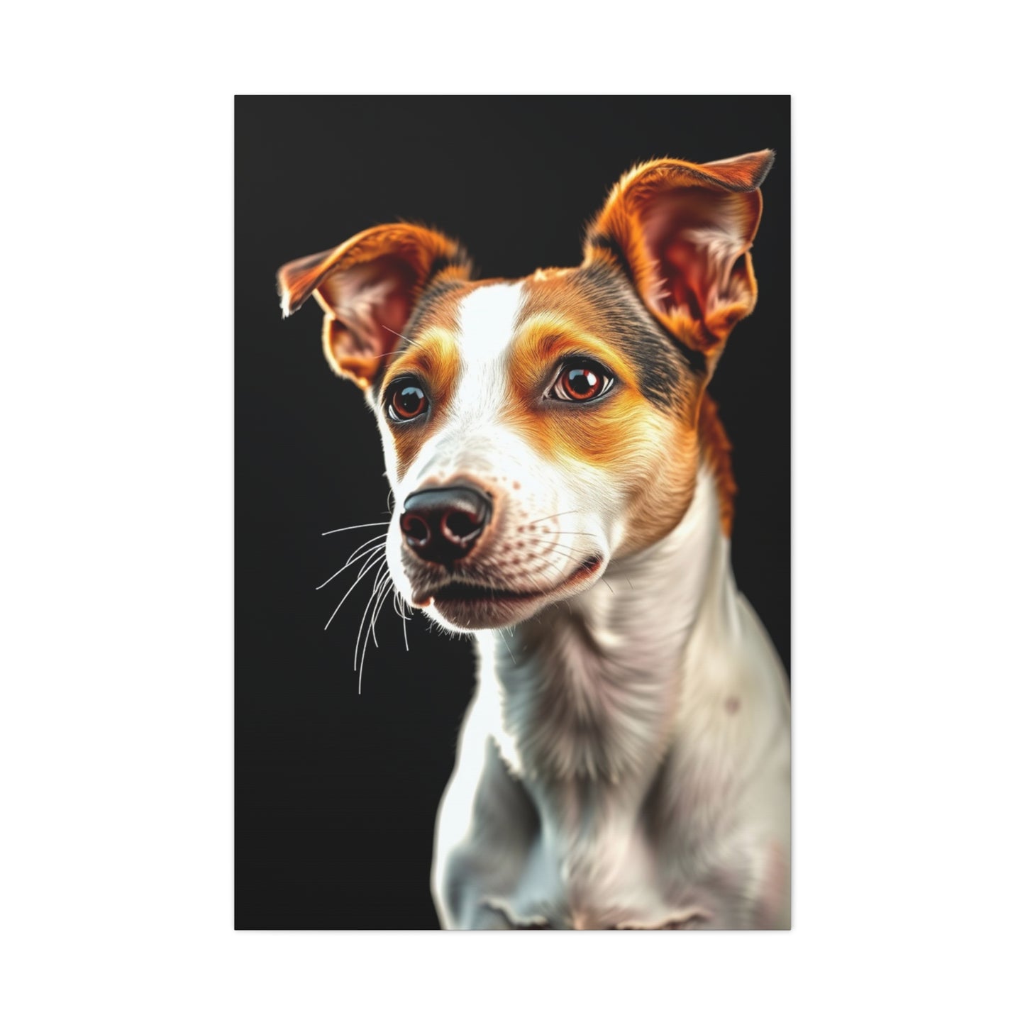 Jack Russell Terrier Art Refined Canvas Wall Art & Canvas Print