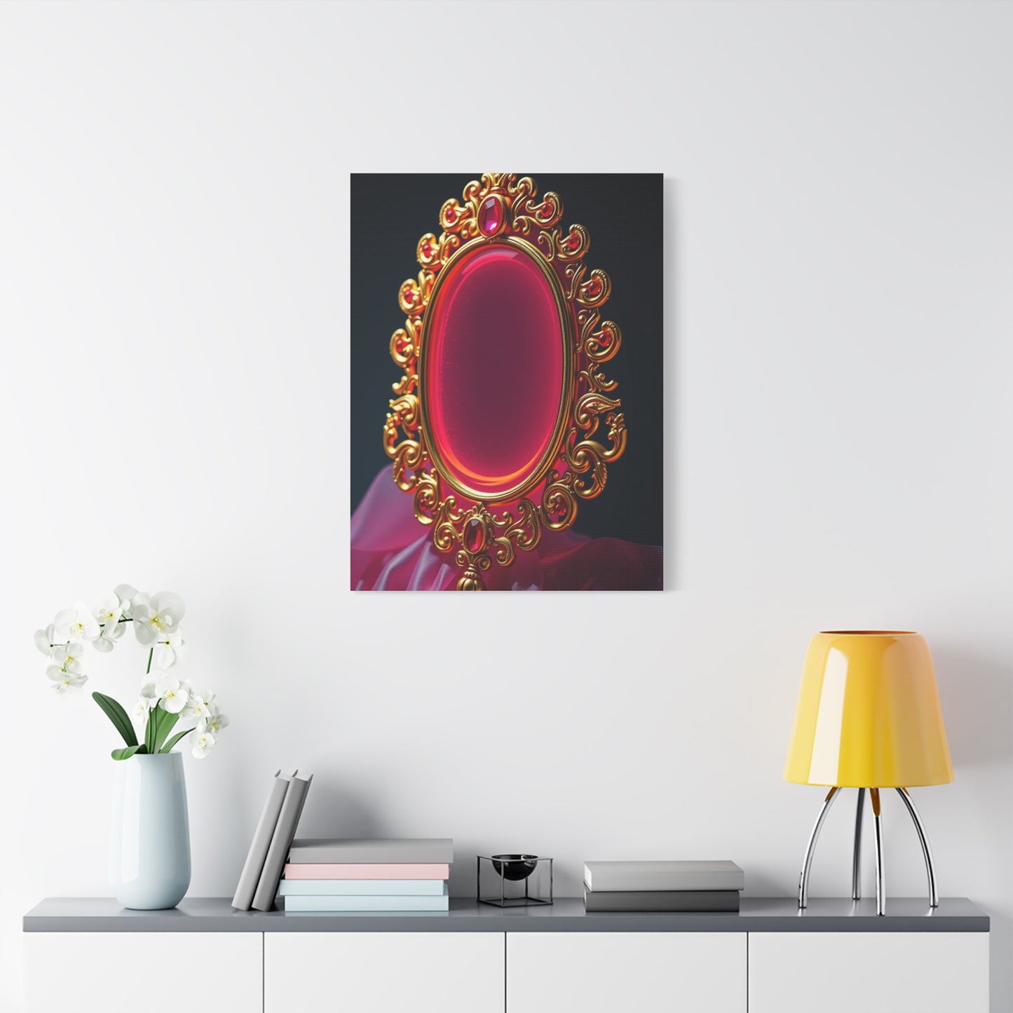 Gold & Pink Art Supreme Gallery Wall Art & Canvas Print