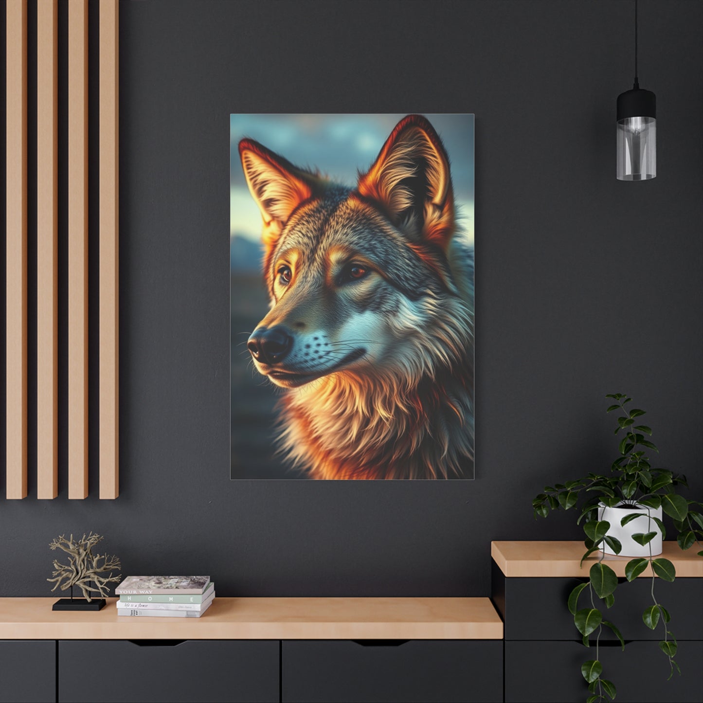 Masterpiece Coyote Art Vision Wall Art & Canvas Print