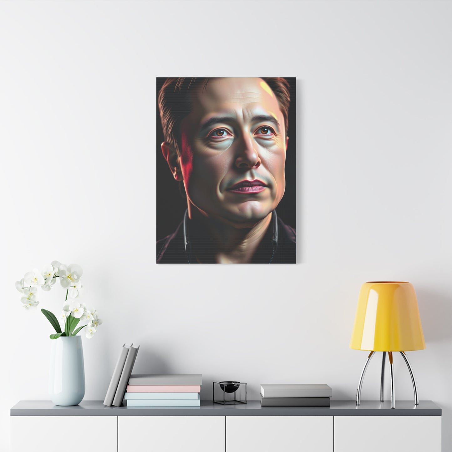 Elite Elon Musk Art Vision Wall Art & Canvas Print