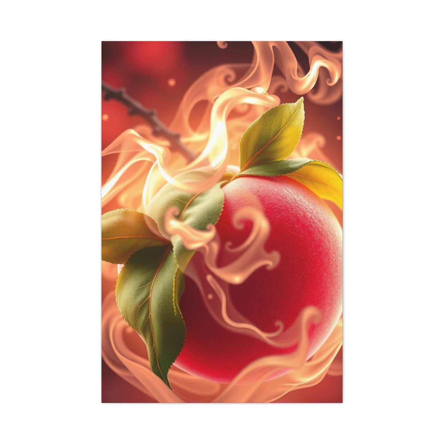 Masterpiece Peach Art Vision Wall Art & Canvas Print