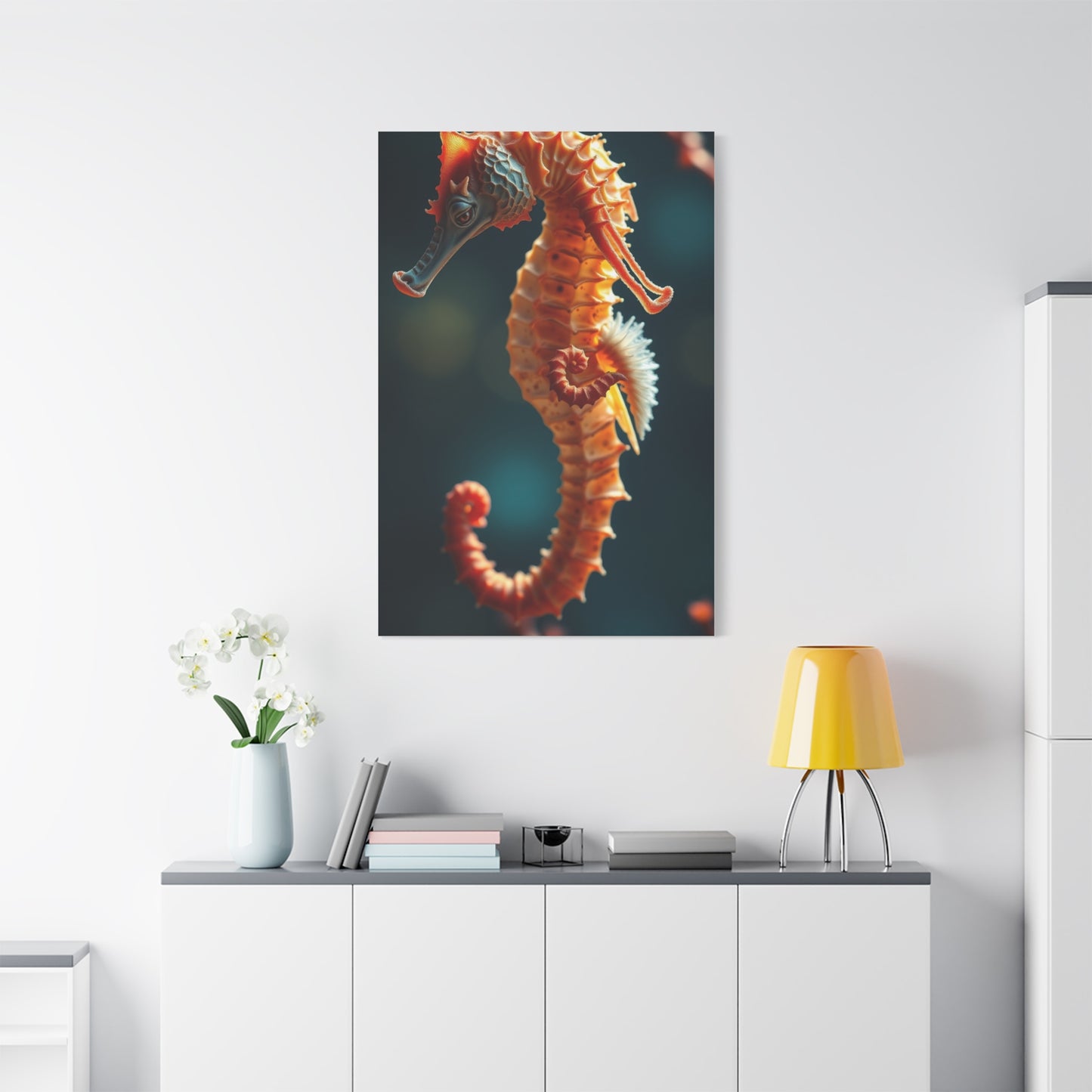Masterpiece Seahorse Art Vision Wall Art & Canvas Print