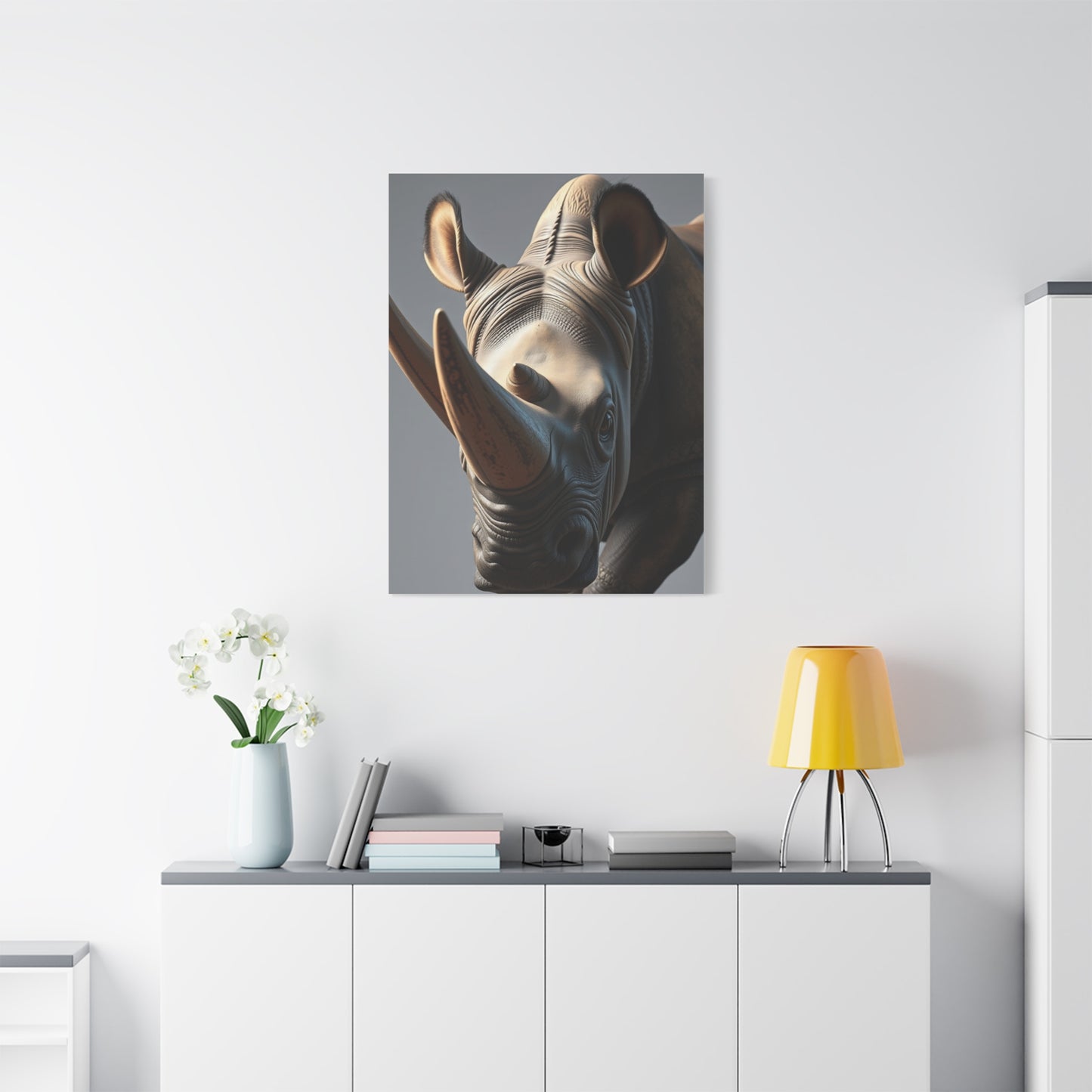 Supreme Rhinoceros Art Collection Wall Art & Canvas Print