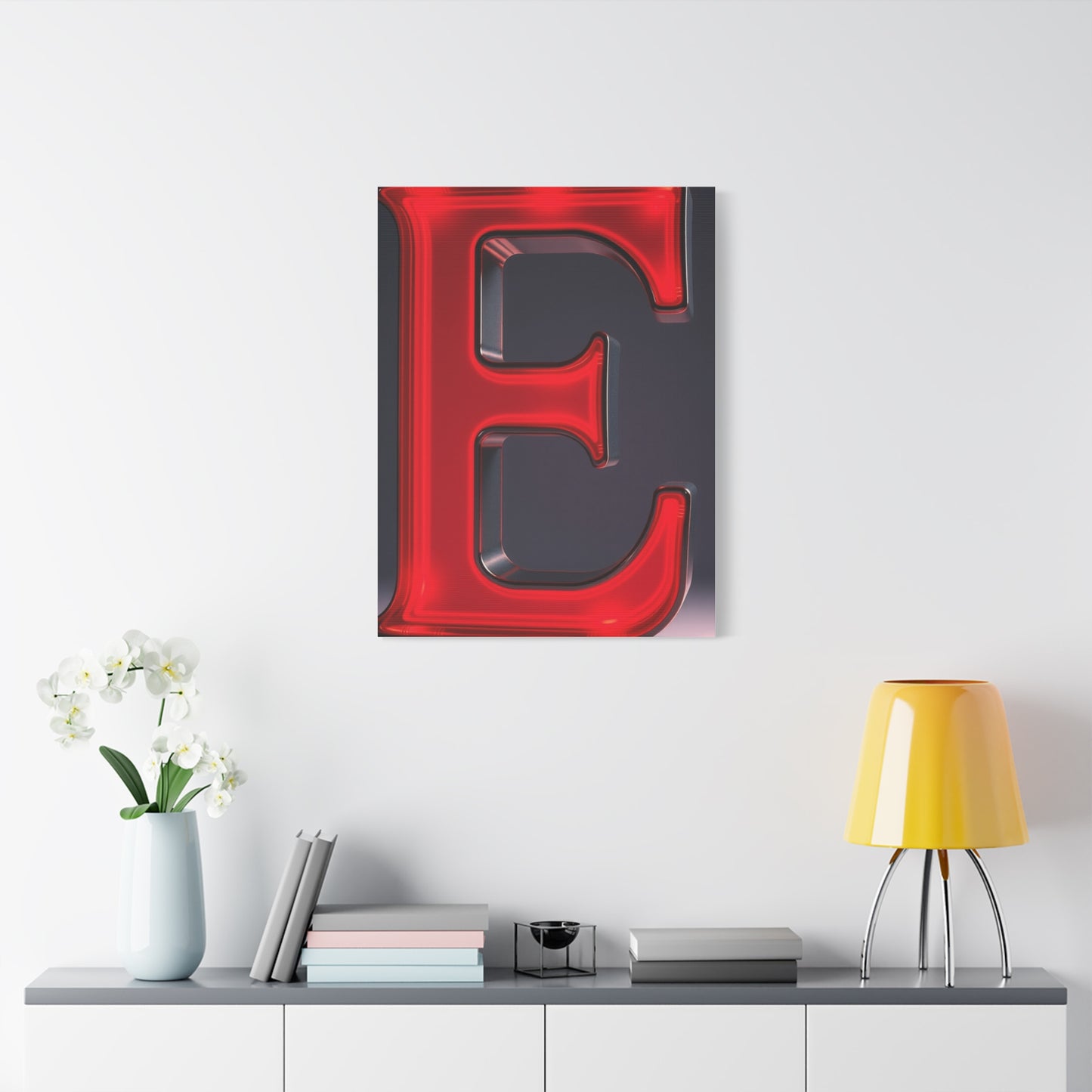 Masterpiece The Letter E - Art Vision Wall Art & Canvas Print