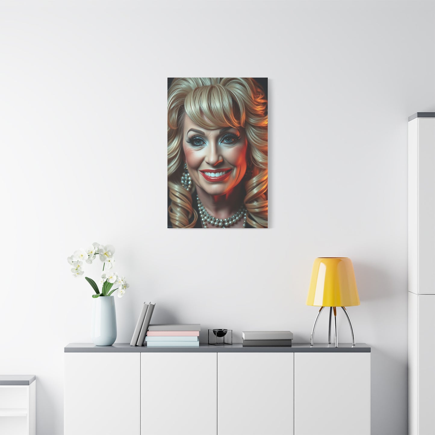 Vision Dolly Parton Art Art Wall Art & Canvas Print