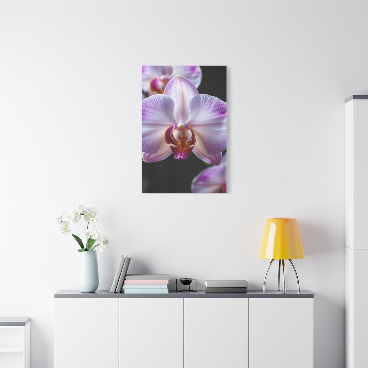 Orchid Flower Art Refined Canvas Wall Art & Canvas Print