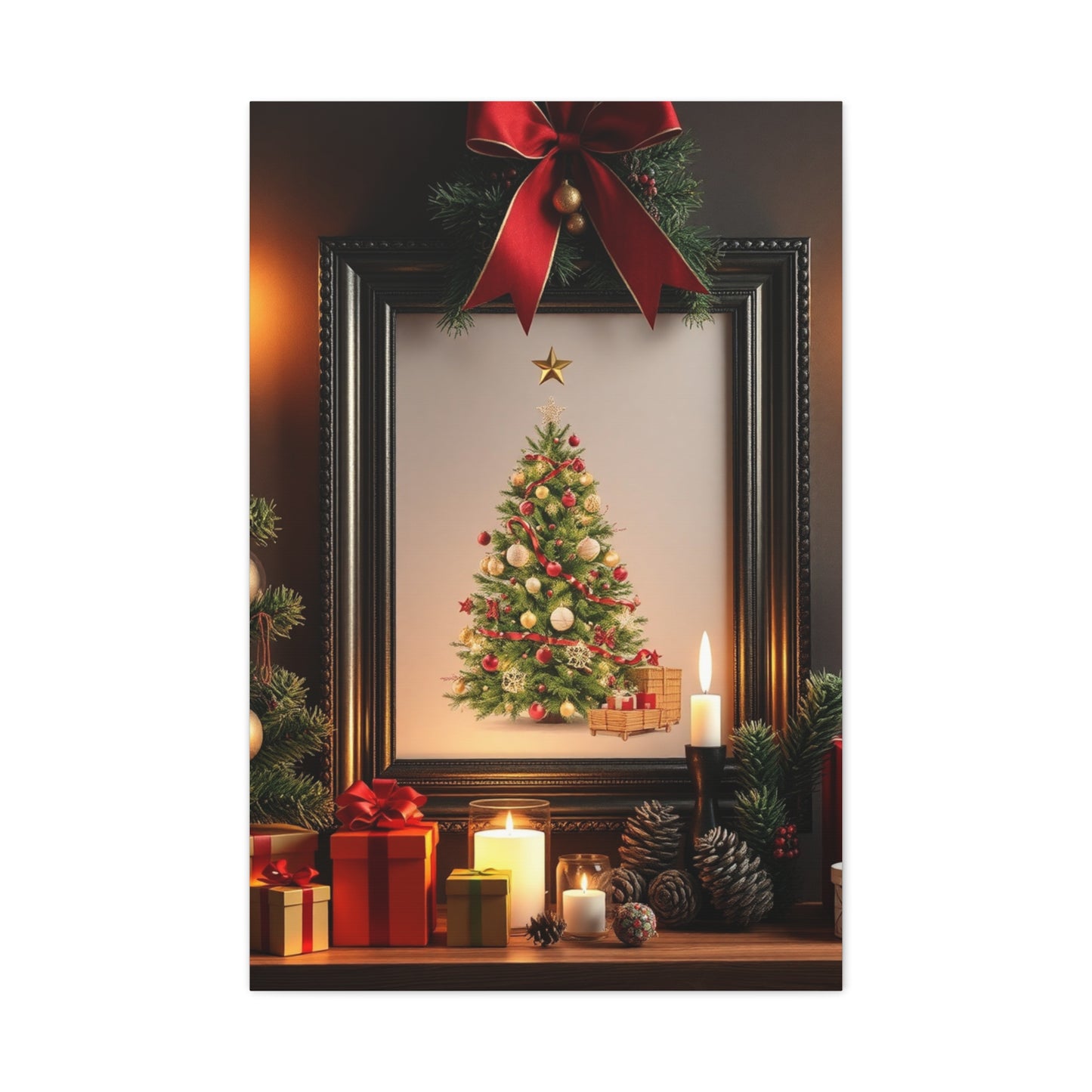 Masterpiece Holiday Decor Art Vision Wall Art & Canvas Print