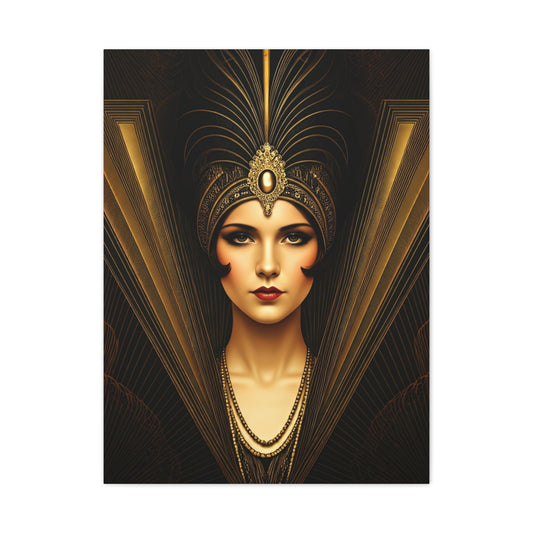 Regal Deco Queen Portrait Wall Art & Canvas Prints