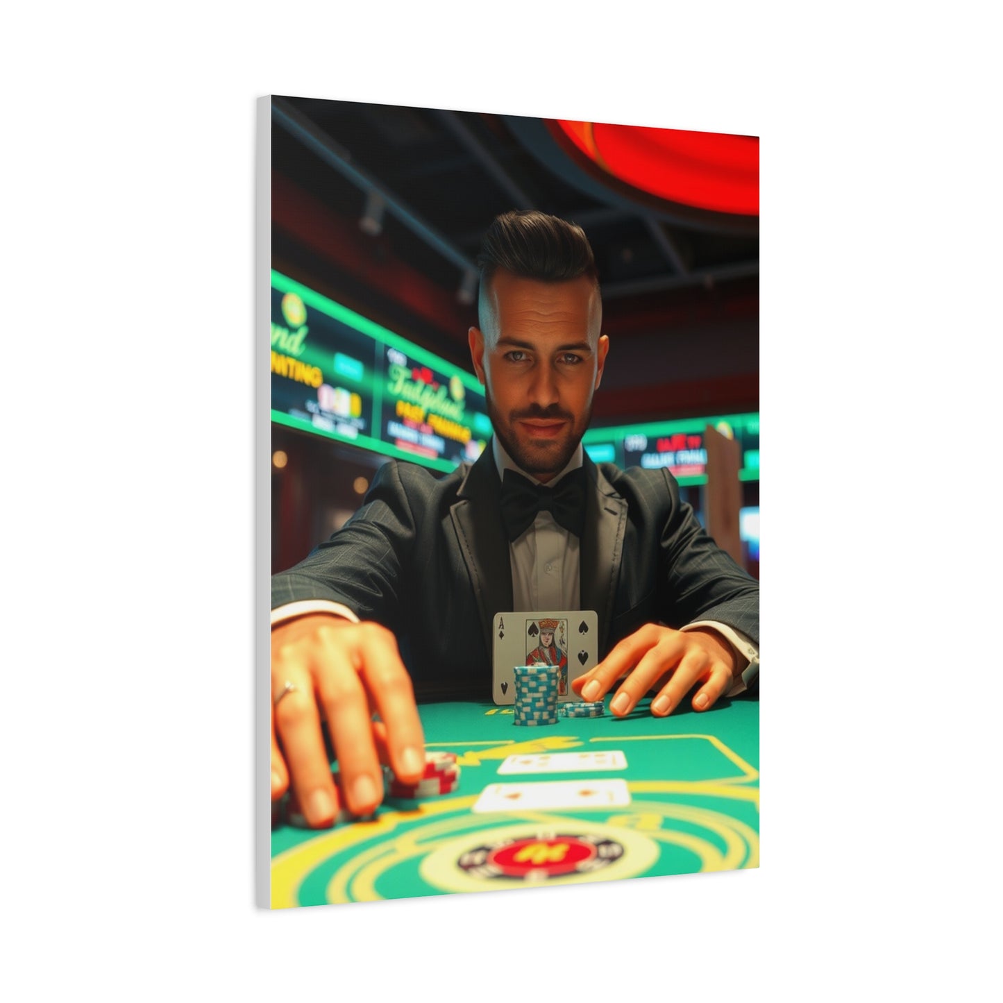 Masterpiece Gambling & Casino Art Vision Wall Art & Canvas Print