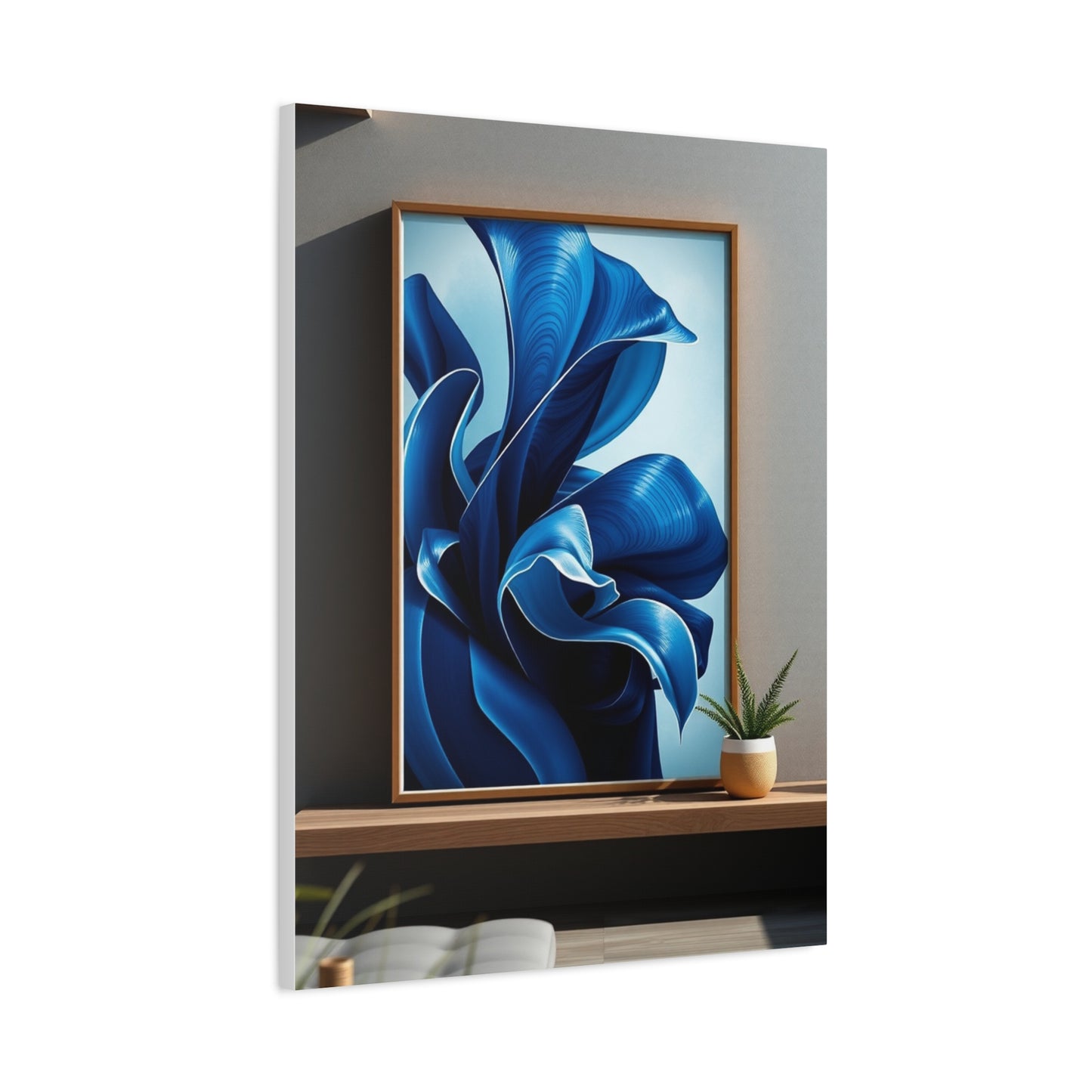 Navy Blue Art Supreme Gallery Wall Art & Canvas Print