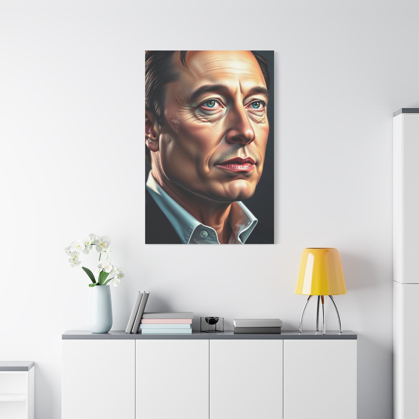 Elon Musk Art Luxury Canvas Wall Art & Canvas Print