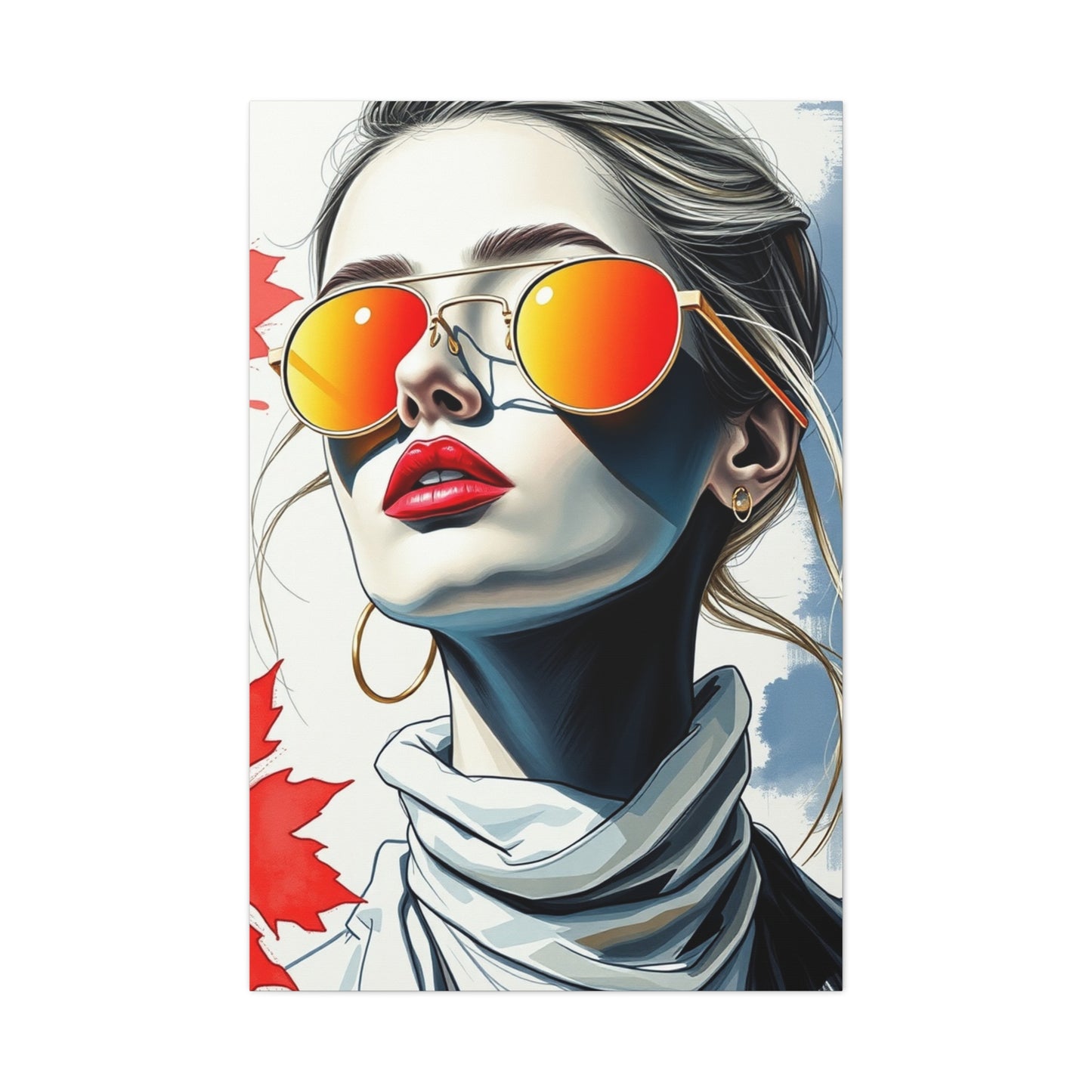 Elite Fashion Illustration & Drawings Art Vision Wall Art & Canvas Print