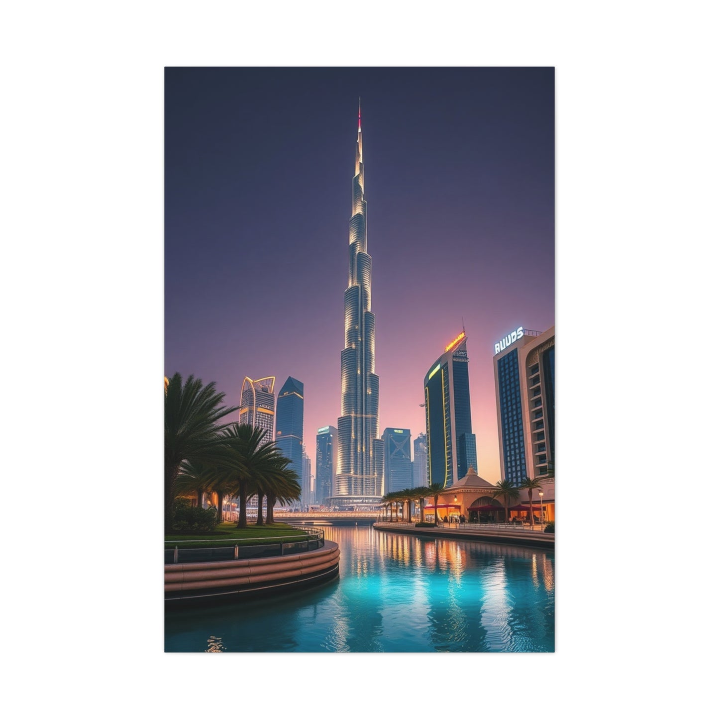 Dubai Art Refined Canvas Wall Art & Canvas Print