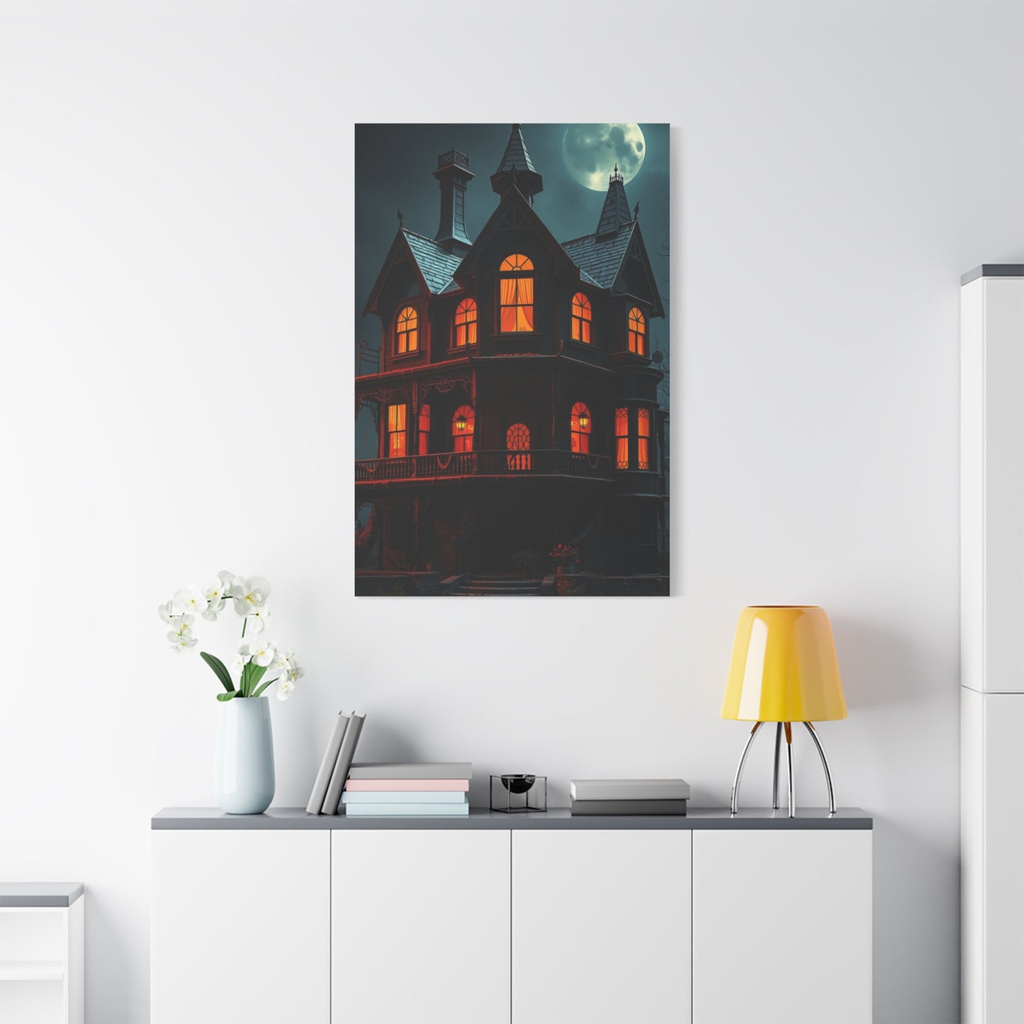 Haunted House Art Supreme Gallery Wall Art & Canvas Print