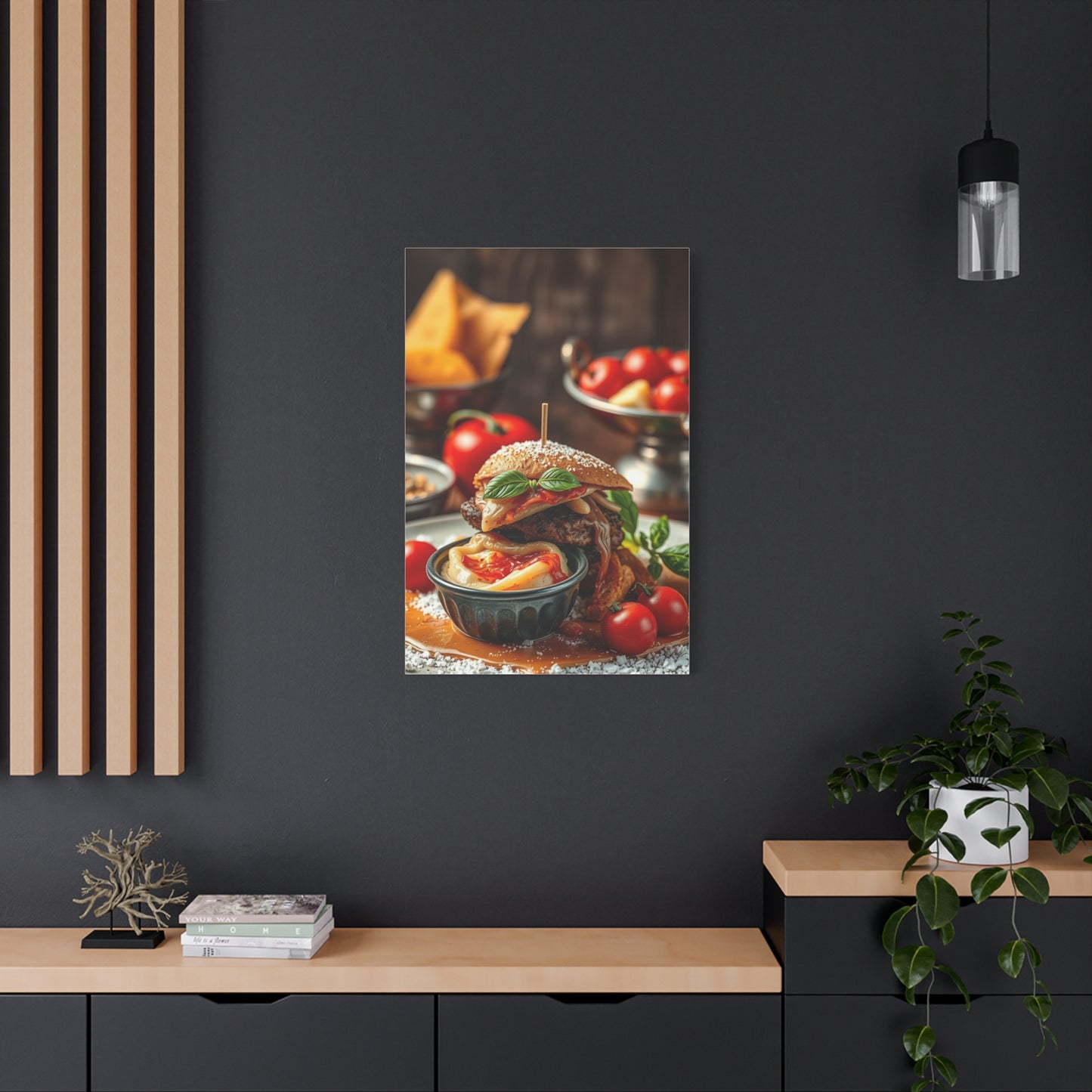 Italian Food Art Luxury Canvas Wall Art & Canvas Print