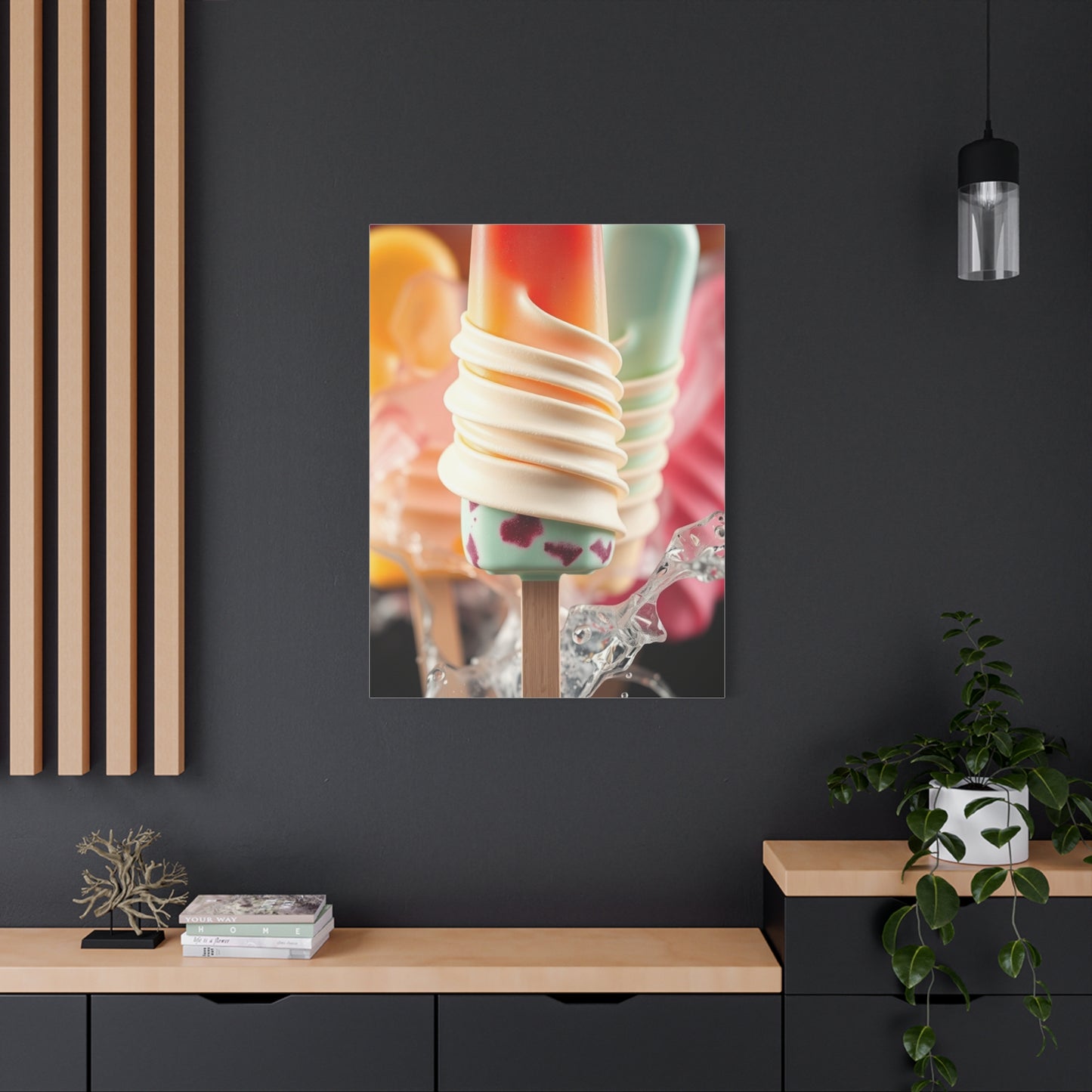 Masterpiece Ice Cream & Popsicle Art Vision Wall Art & Canvas Print