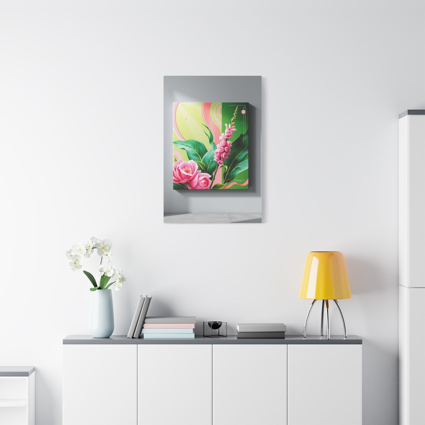 Green & Pink Canvas Art Supreme Gallery Wall Art & Canvas Print