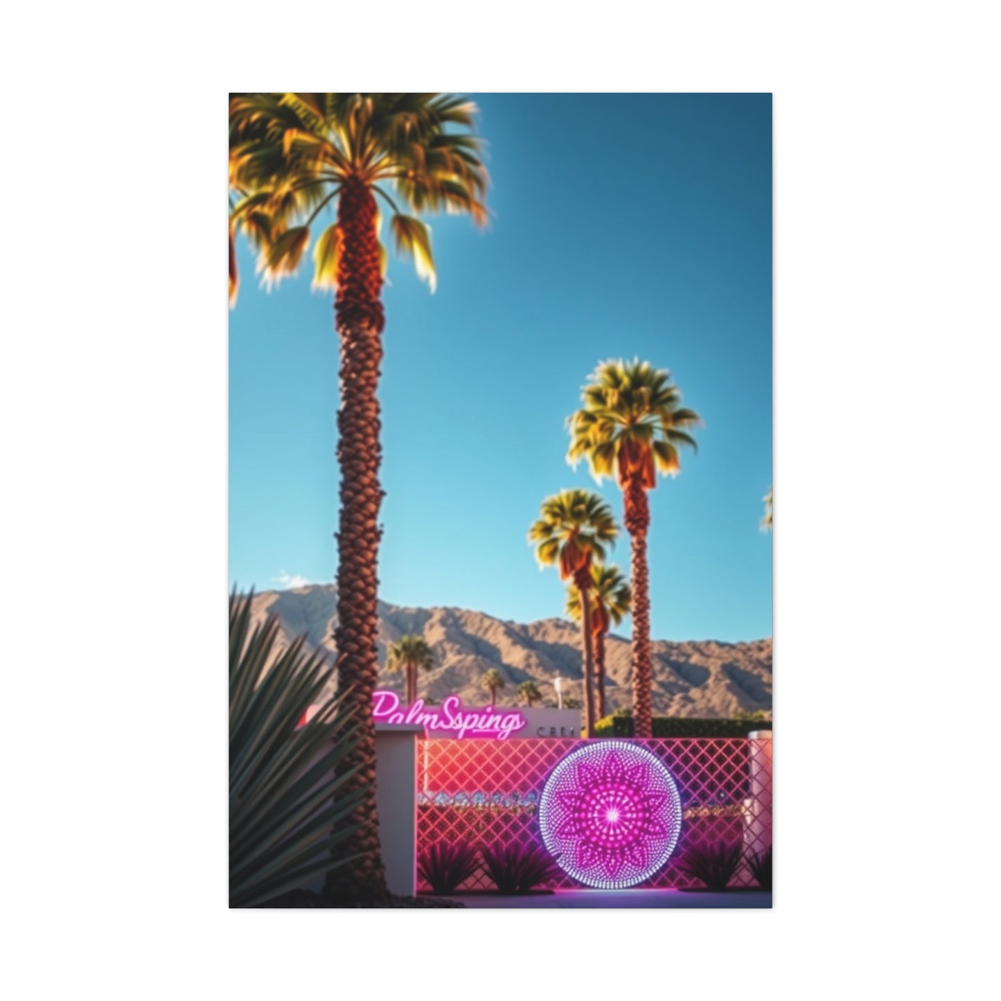 Supreme Palm Springs Art Collection Wall Art & Canvas Print