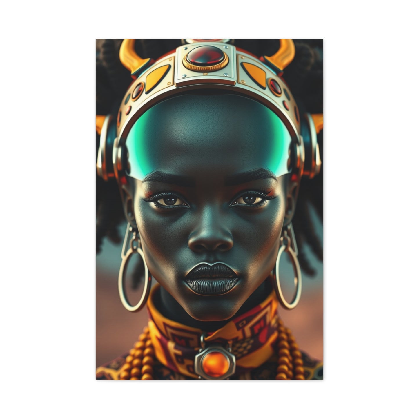 Supreme Afrofuturism Art Collection Wall Art & Canvas Print