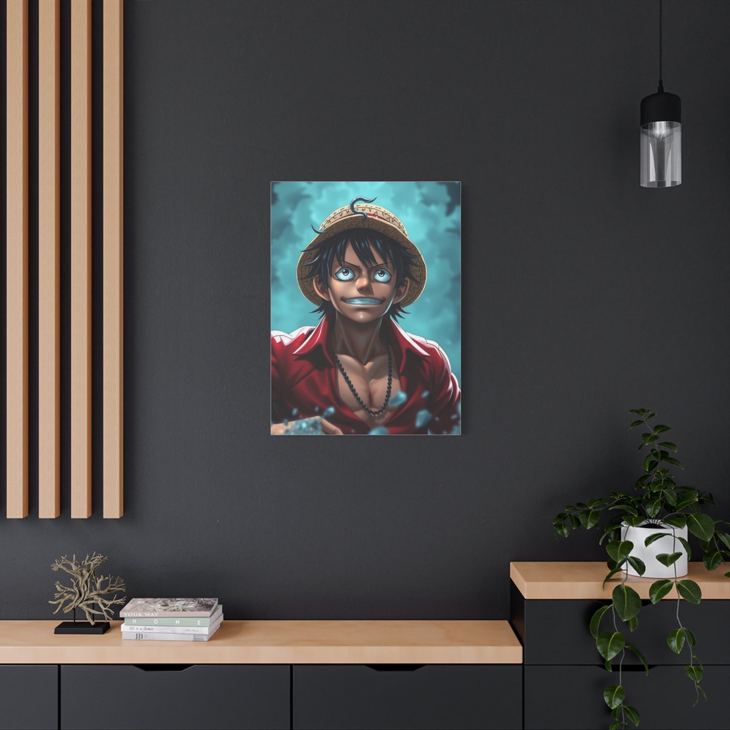 Monkey D. Luffy Art Refined Canvas Wall Art & Canvas Print