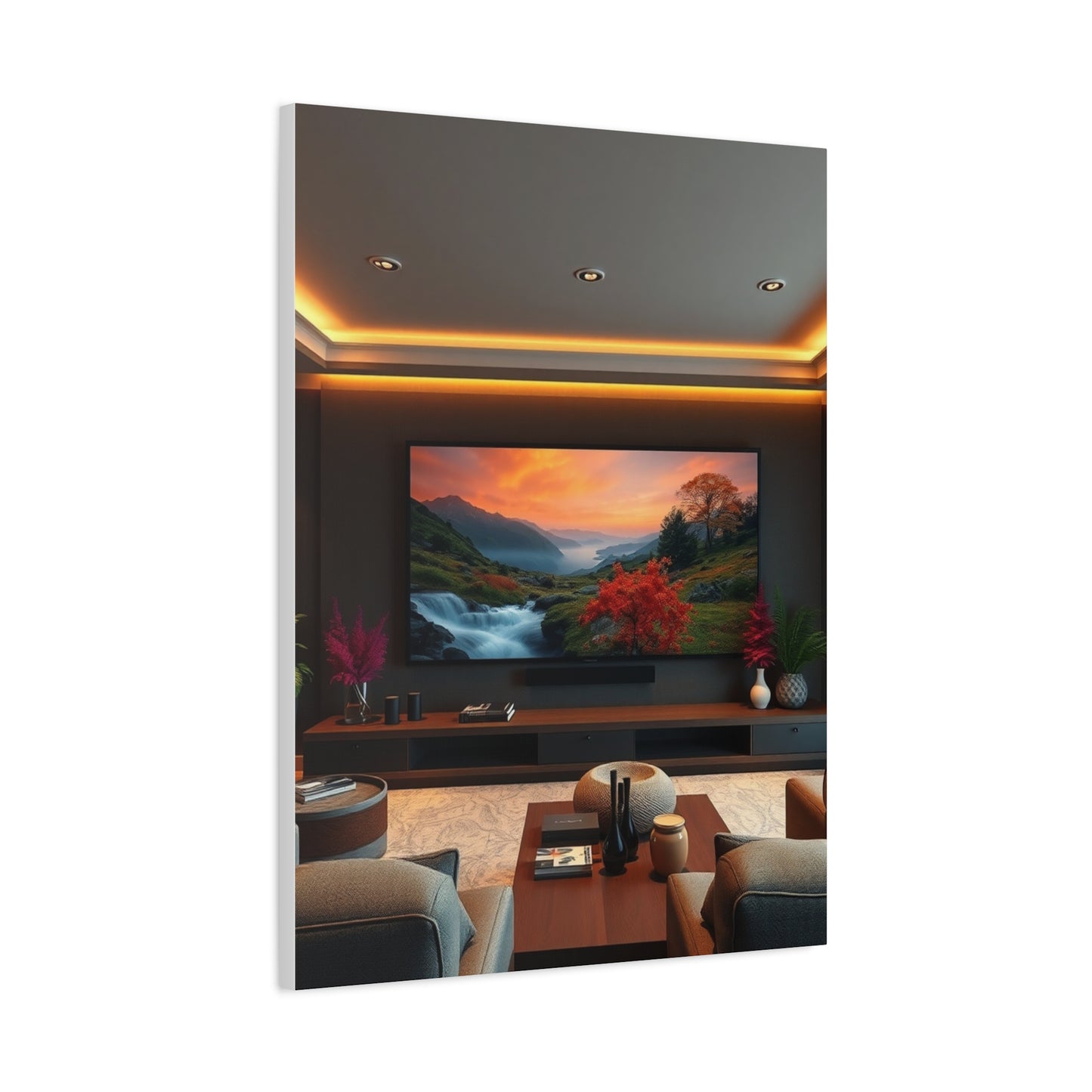 Elite Home Theatre Decor Art Vision Wall Art & Canvas Print