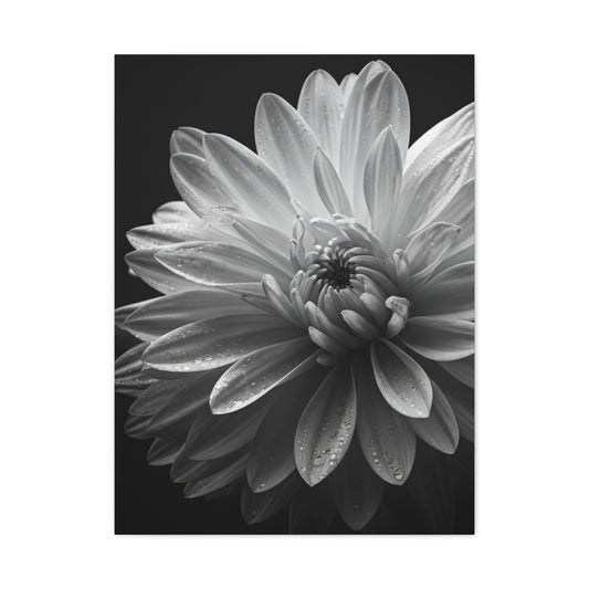 Chrysanthemum in Timeless Shadow Wall Art & Canvas Prints