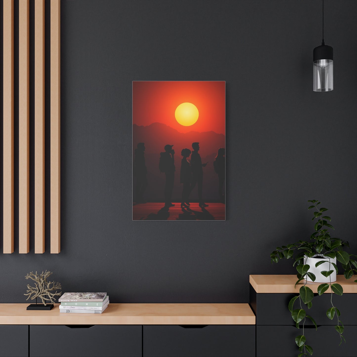 Silhouettes Art Supreme Gallery Wall Art & Canvas Print