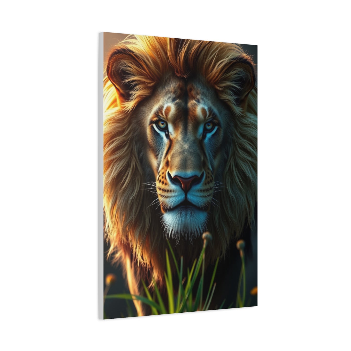 Lions Command Canvas Wall Art & Canvas Print
