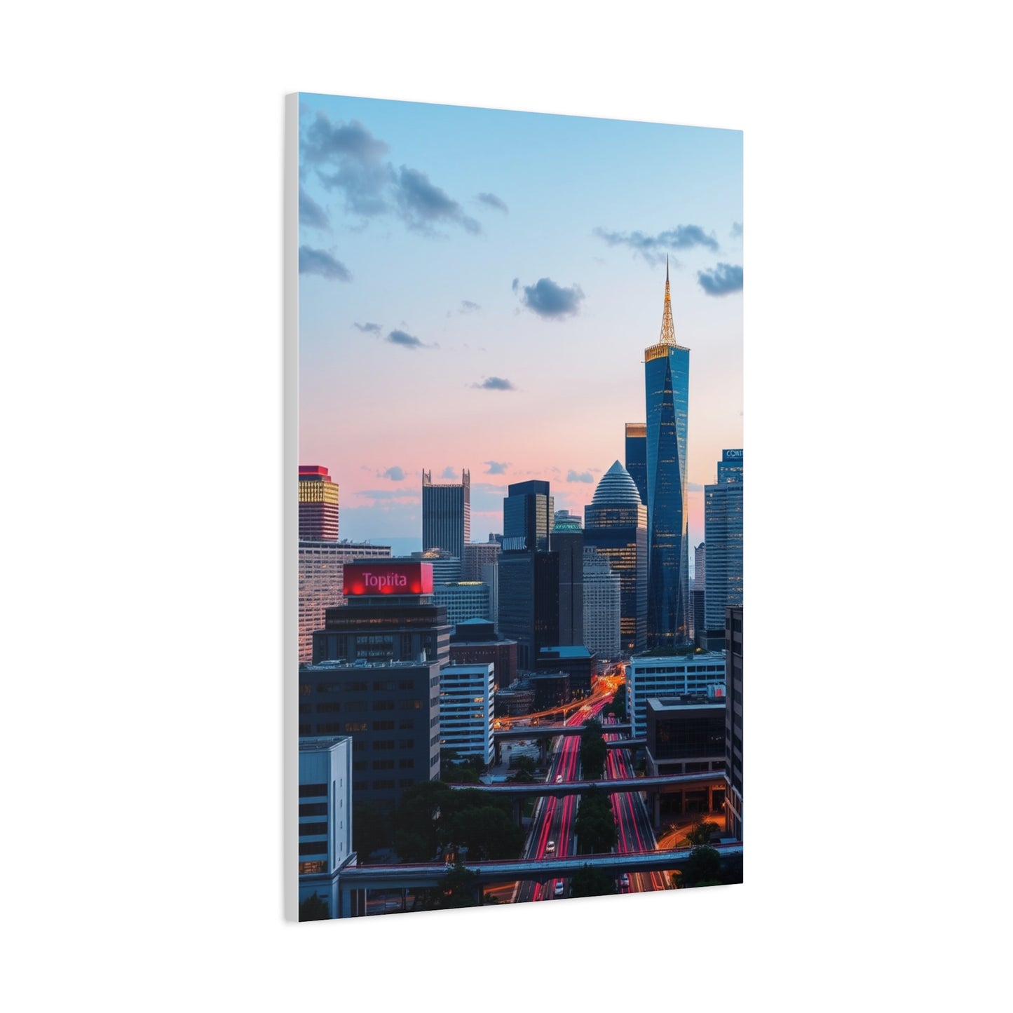 Collection Houston Skylines Art Art Wall Art & Canvas Print