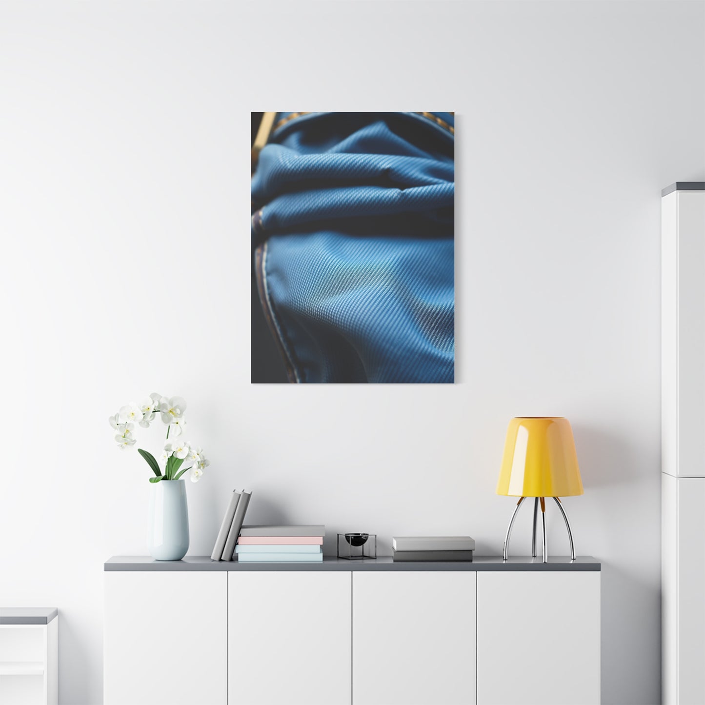 Elite Denim and Leather Art Vision Wall Art & Canvas Print