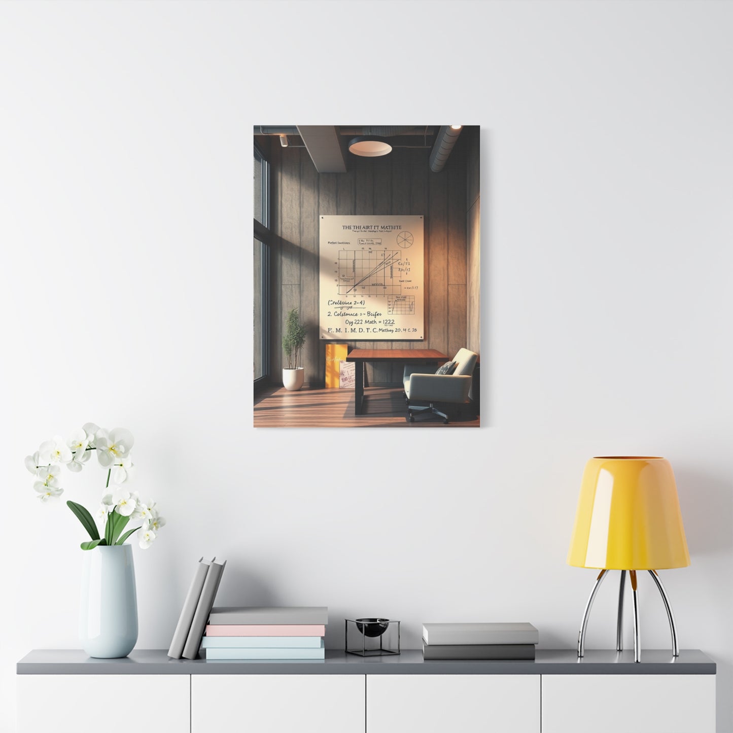 Supreme Modern Math Art for Creative Spaces Collection Wall Art & Canvas Print