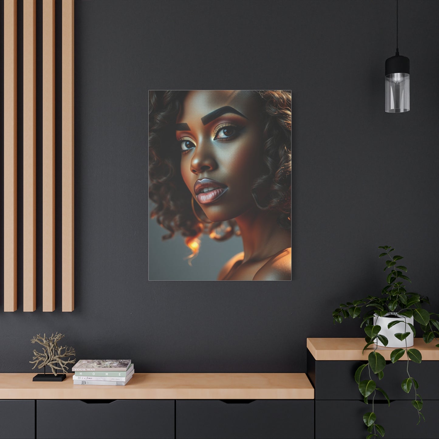 Domonique Brown Art Refined Canvas Wall Art & Canvas Print