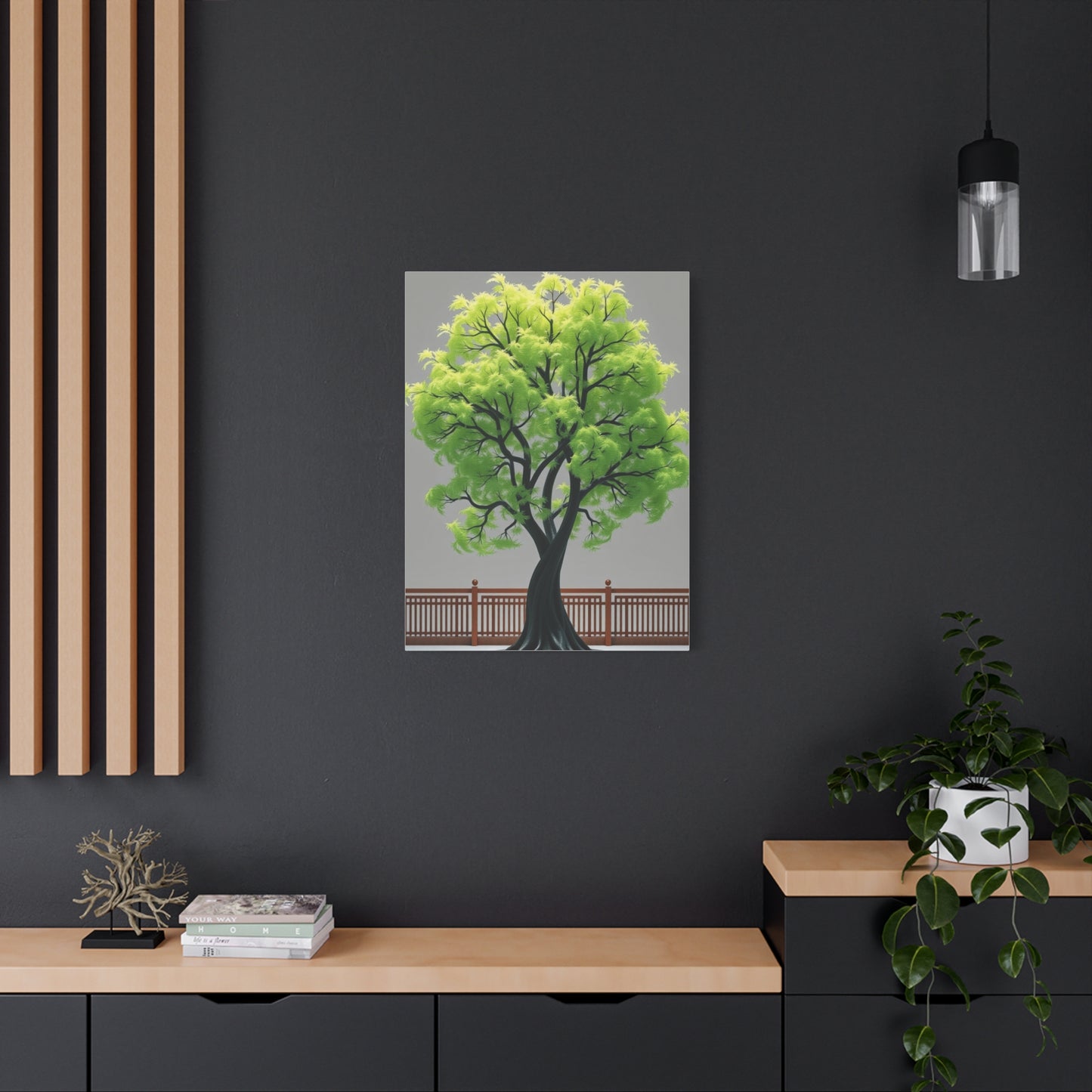 Ginkgo Tree Art Supreme Gallery Wall Art & Canvas Print