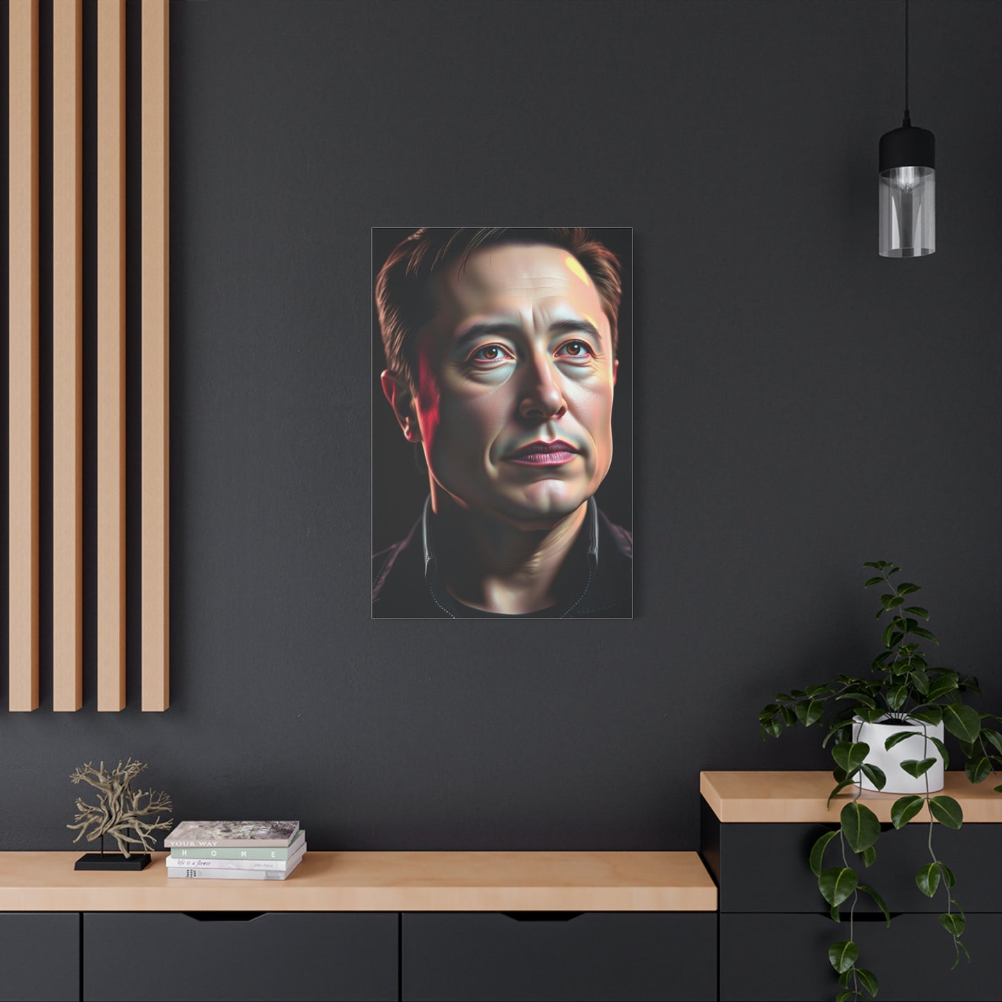 Elite Elon Musk Art Vision Wall Art & Canvas Print