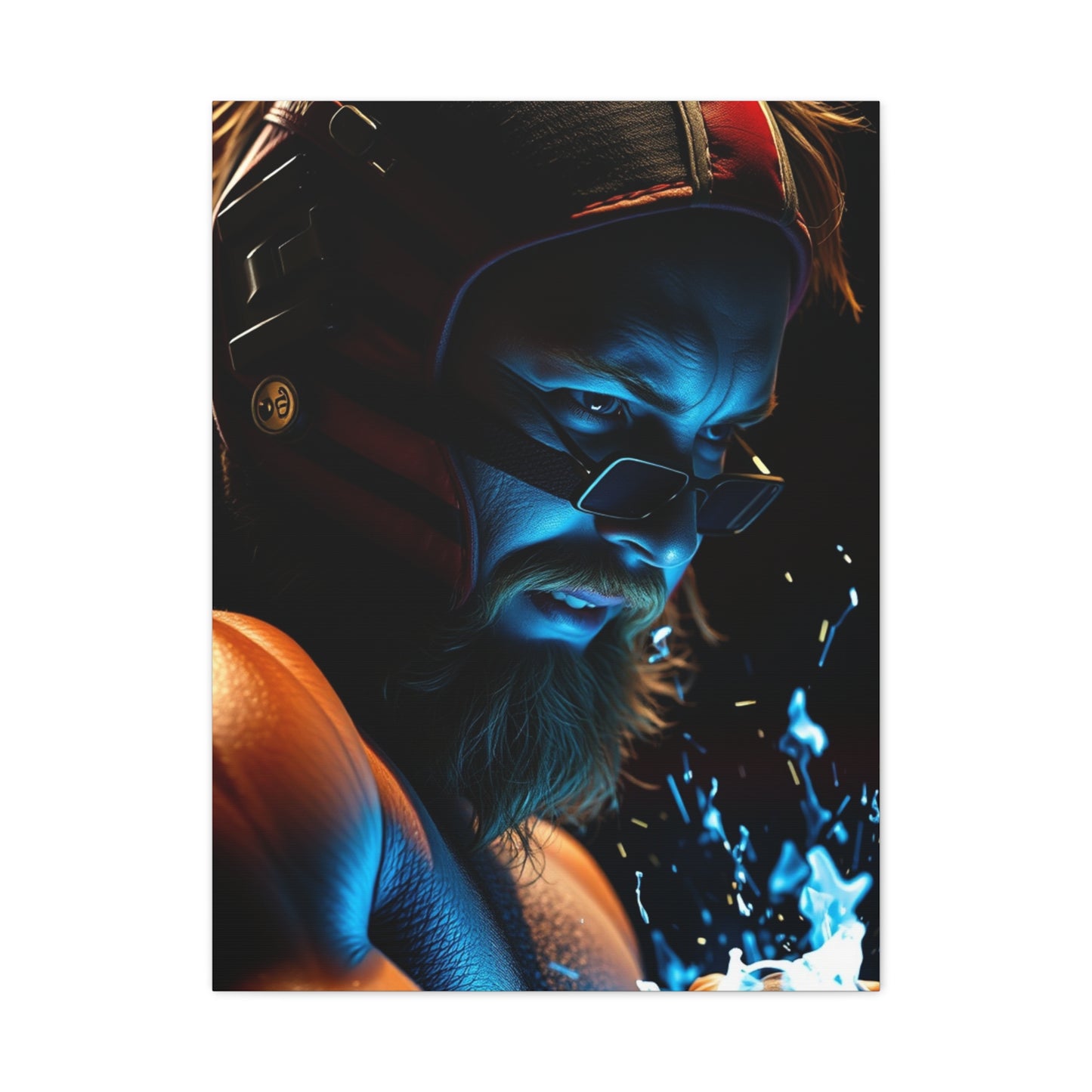 Elite Wrestling Art Vision Wall Art & Canvas Print