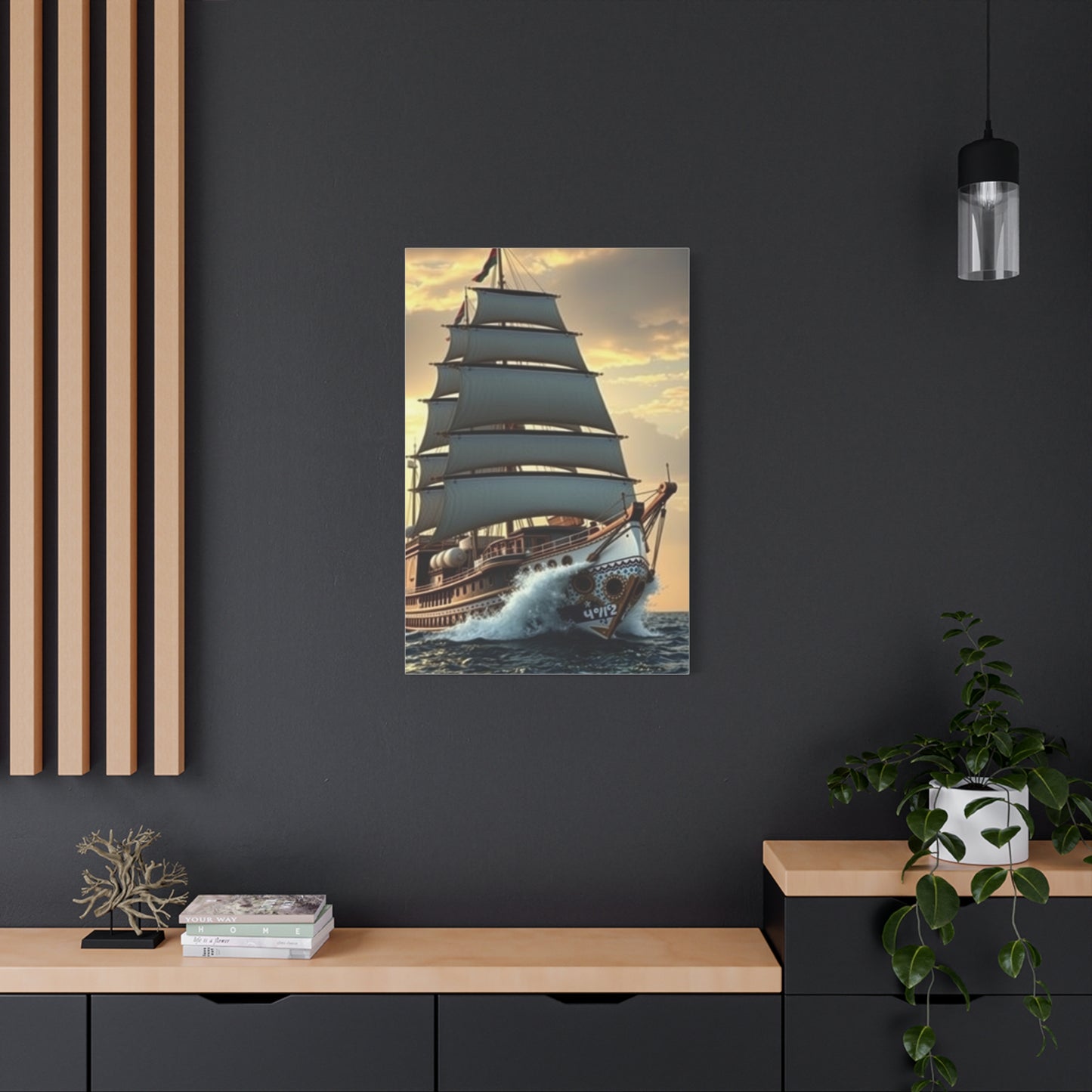 Masterpiece Ship Art Vision Wall Art & Canvas Print