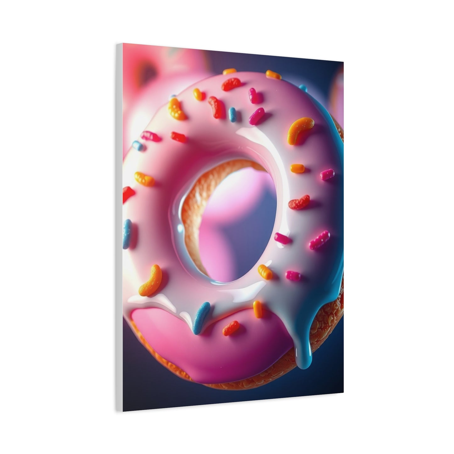 Donut Art Refined Canvas Wall Art & Canvas Print