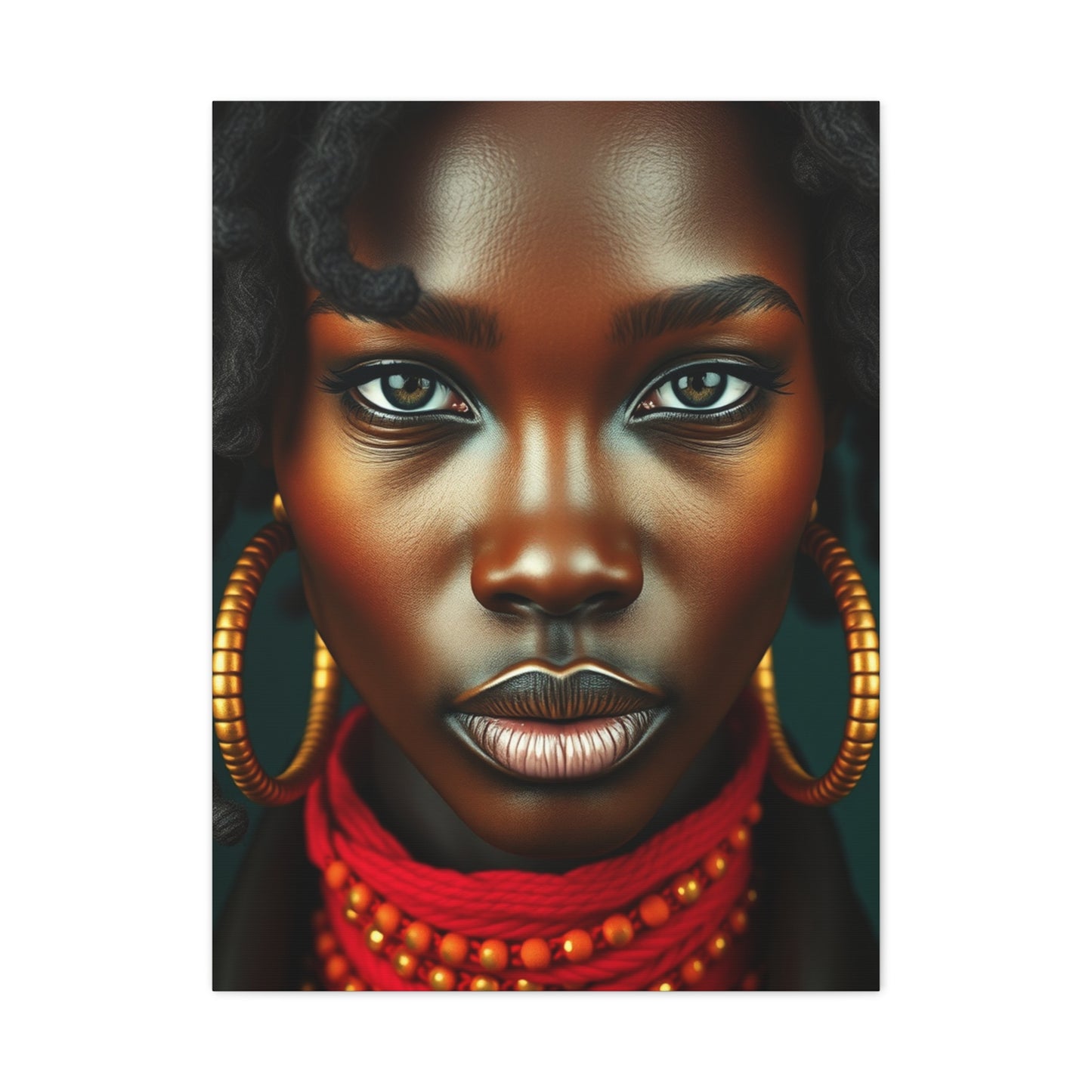 Masterpiece Afrofuturism Art Vision Wall Art & Canvas Print