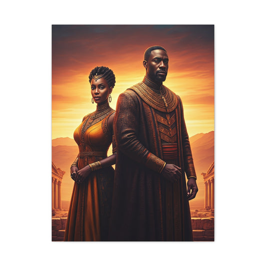 Royal Sunset Guardians Wall Art & Canvas Prints