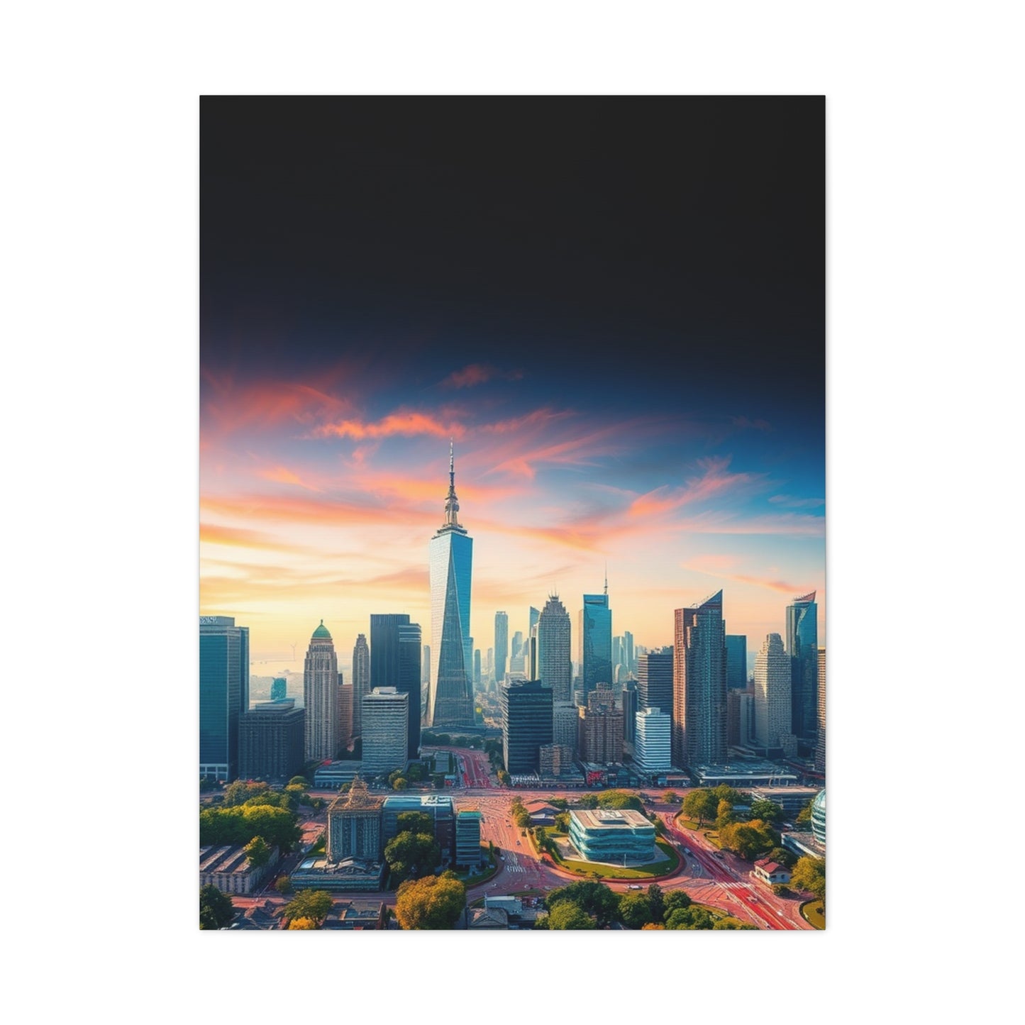 Supreme Skyline Art Collection Wall Art & Canvas Print