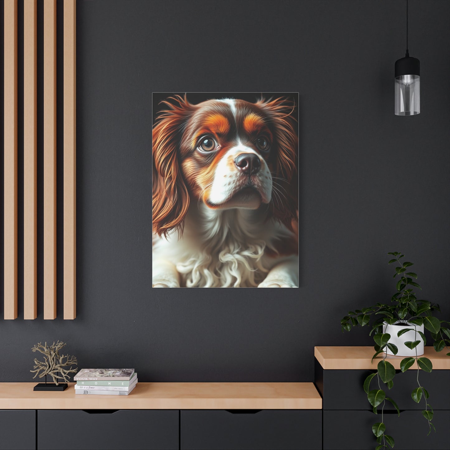 Elite Cavalier King Charles Spaniels Art Vision Wall Art & Canvas Print